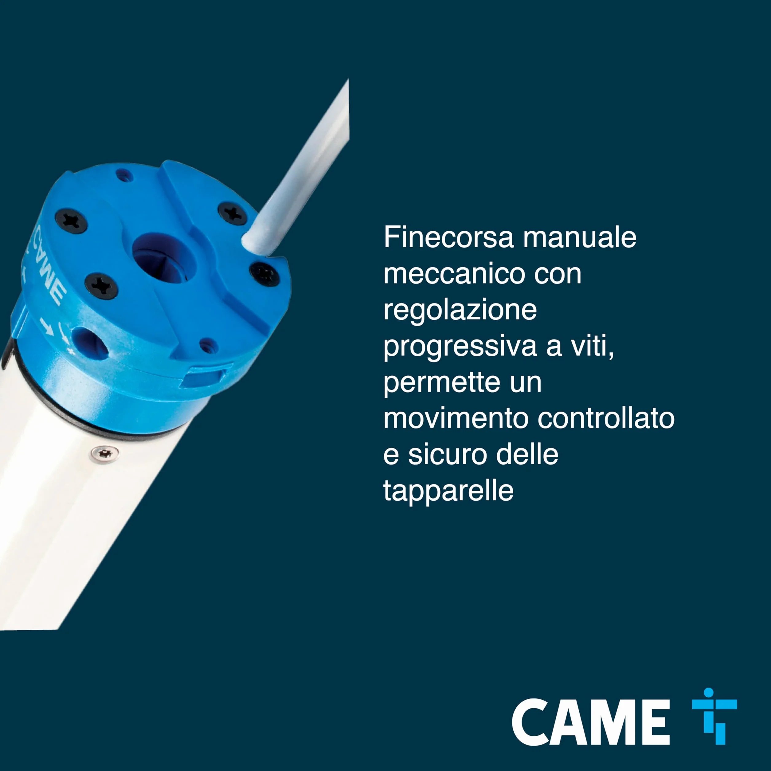 CAME MONDRIAN 5 Kit Motore Tubolare 50NM Q Set completo automazione tapparelle
