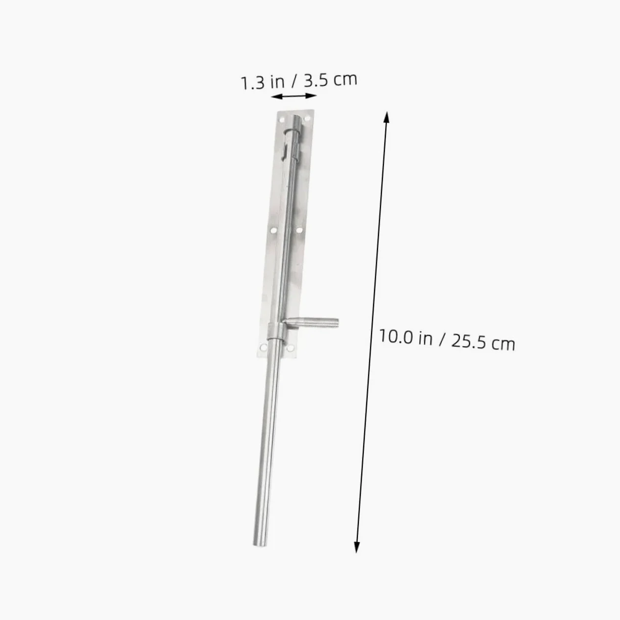 HOMSFOU 2pezzi Serrature Per Inossidabile Latch Per Ingressi Bulloni Per Facile Installazione Per Fences e