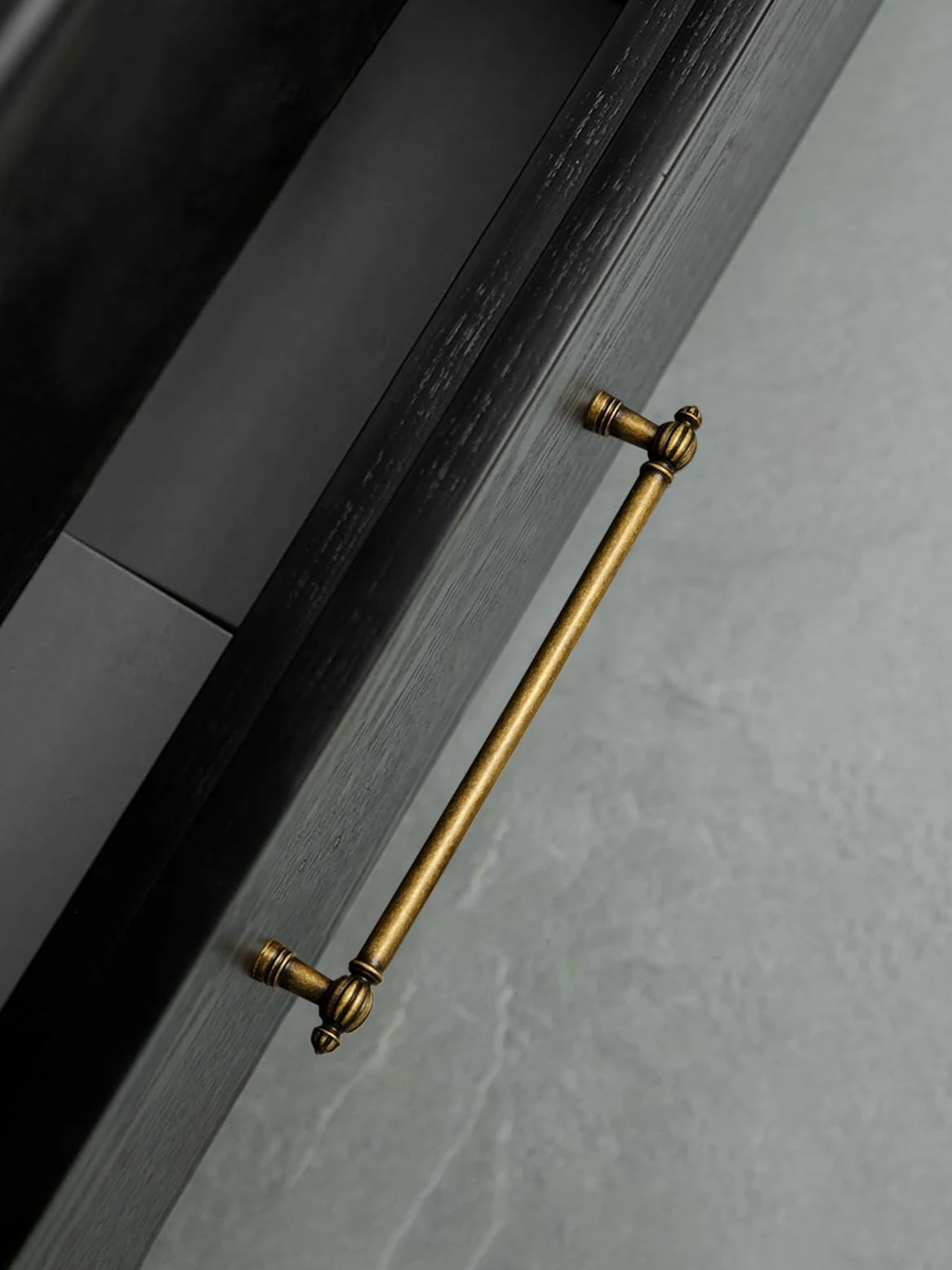 Maniglie per armadio in ottone antico in lega di zinco – 192 mm di distanza tra i fori – Maniglie per cassetti vintage classiche per armadio da cucina, bagno, comò, armadio