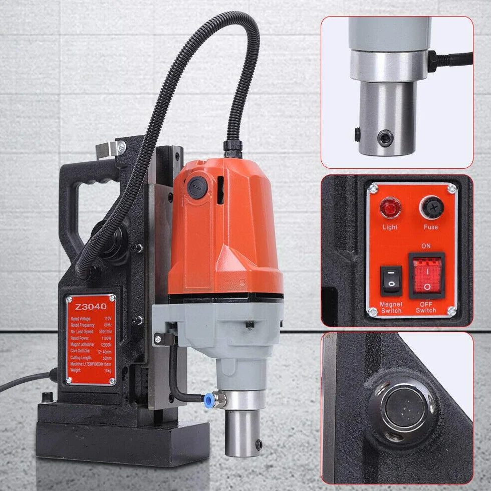 Trapano magnetico MD40 40 mm colonna di perforazione
