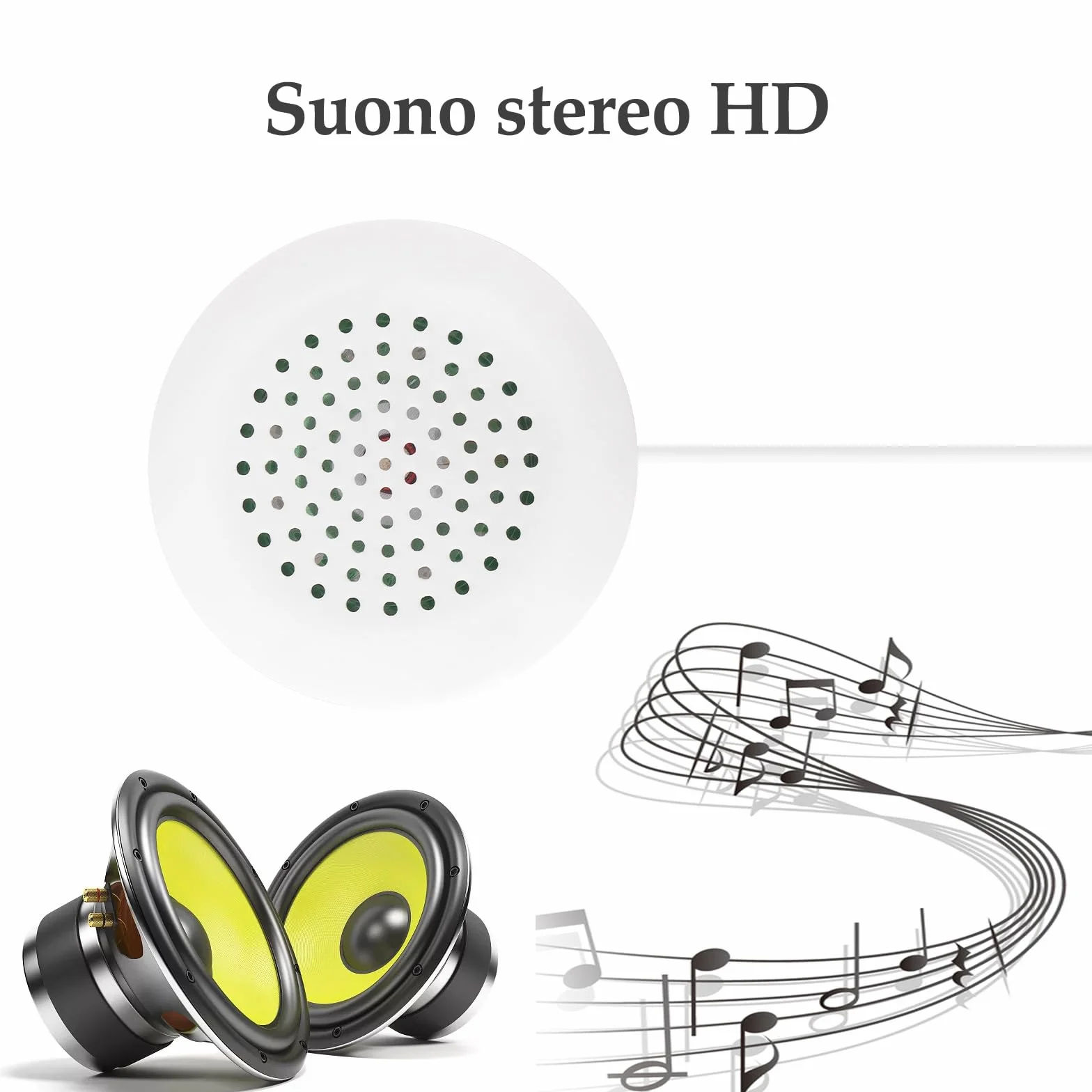 Altoparlante a Cuscino, Personale Portatile con Altoparlante Stereo HiFi, Mini Altoparlante da 3,5 mm per Addormentamento O Ipnosi, per MP3, MP4, Lettore CD, Telefono Cellulare e Altro