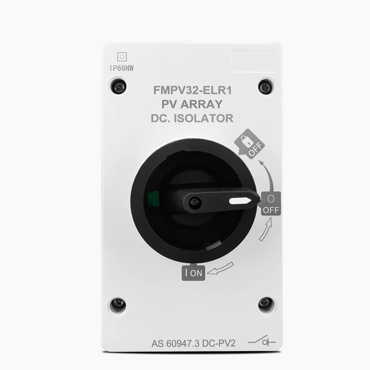 Isolatore fotovoltaico DC 1200V 32A M25 Fori filettati IP66 Sezionatore rotante solare solare Fotovoltaico esterno 1 pz