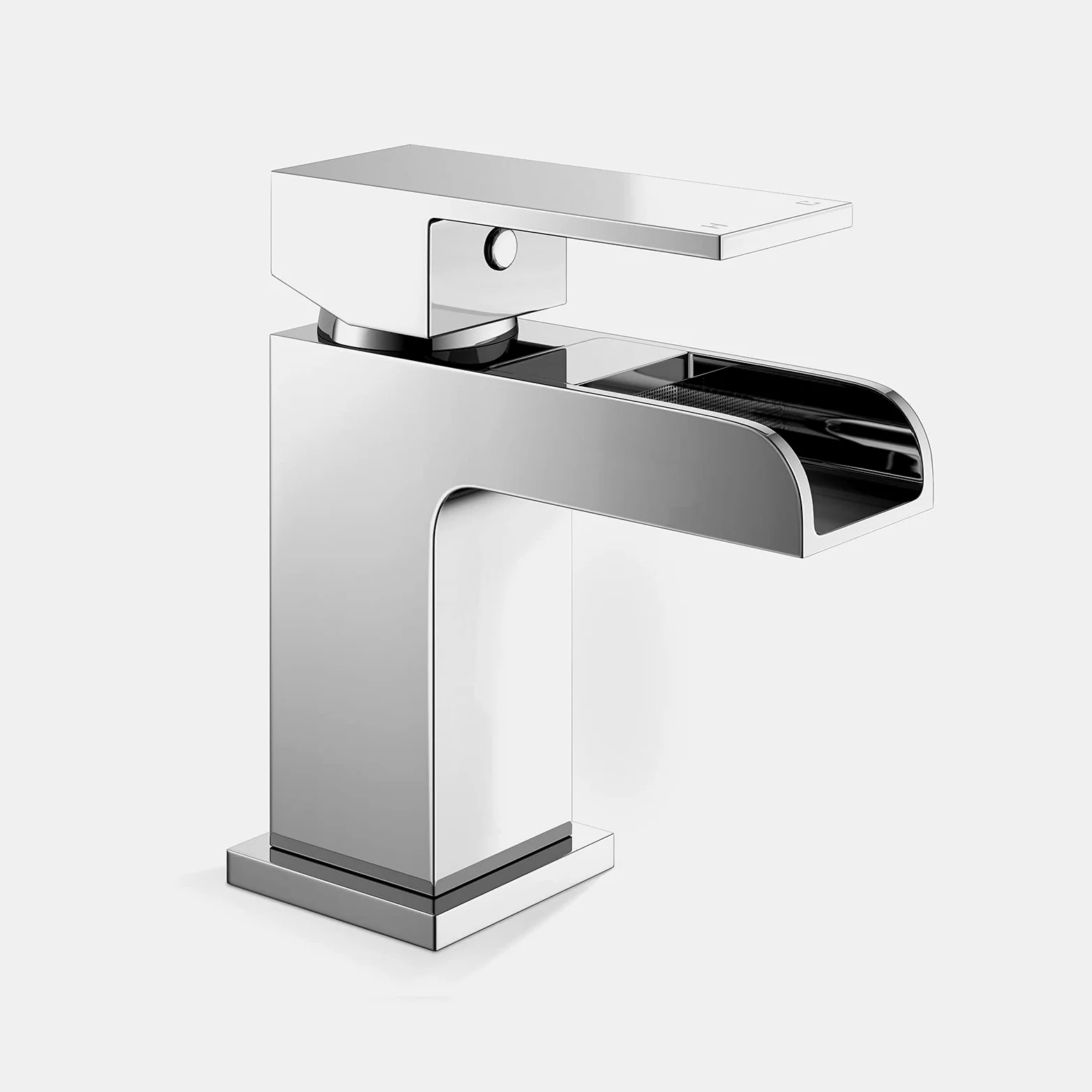 Origin Waterfall - Miscelatore per lavabo e scarico cromato