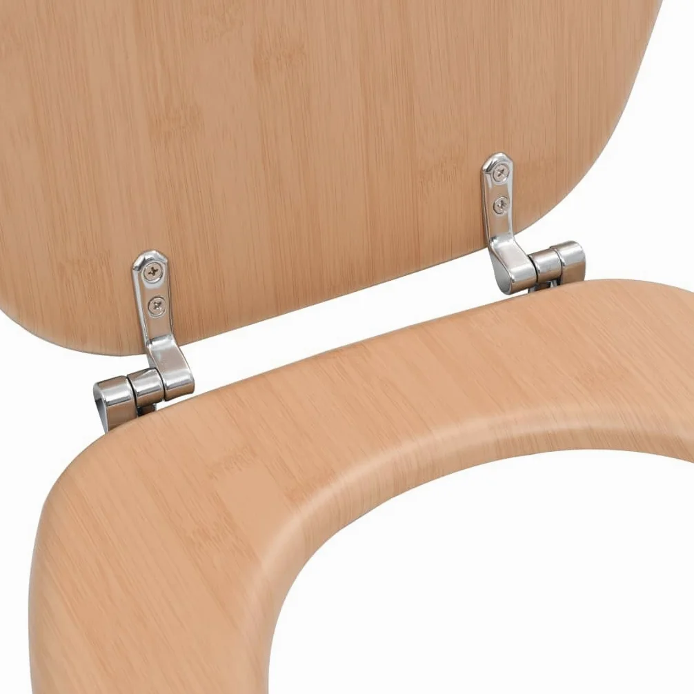 Sedile WC con coperchio in MDF design bambù 02_0002897