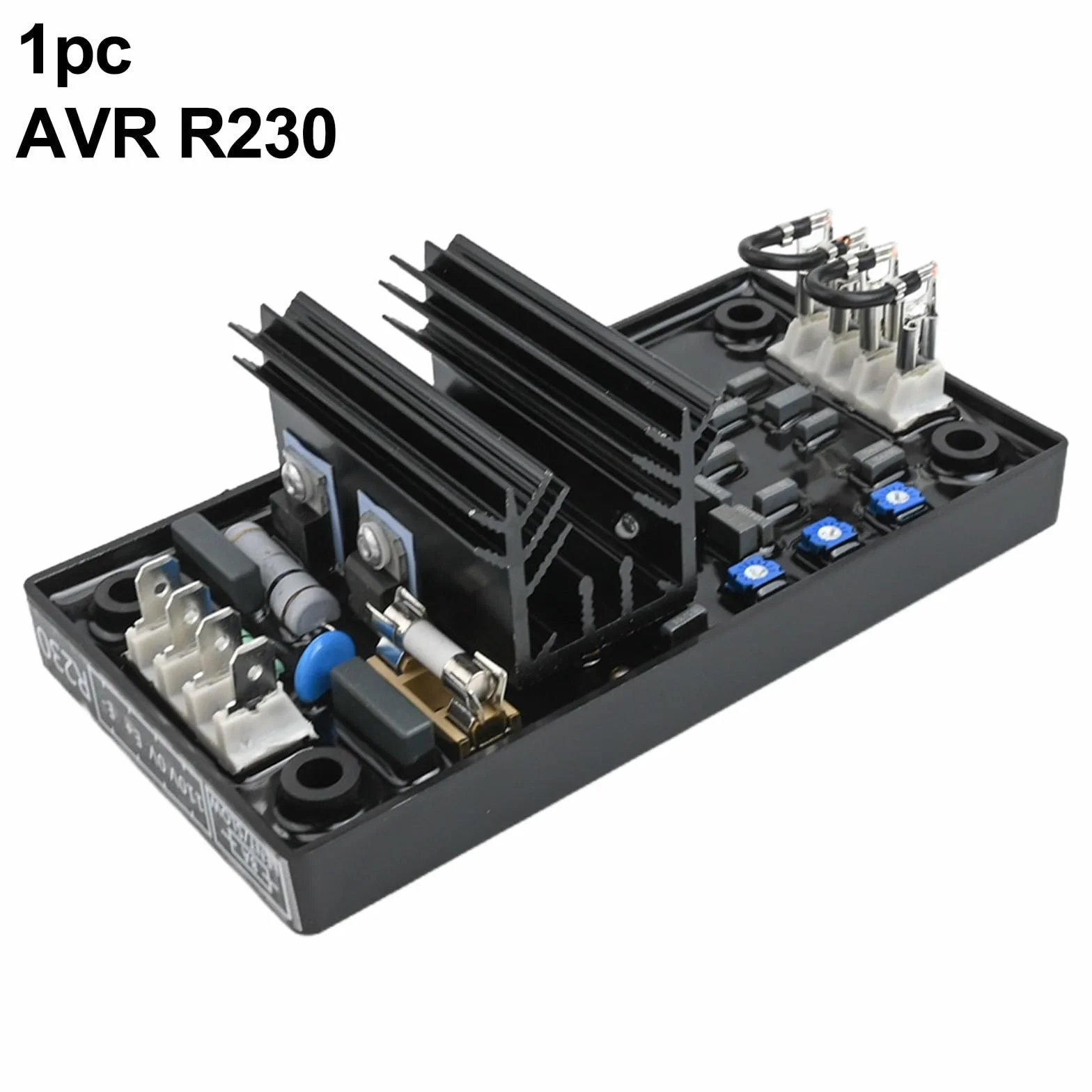 Regolatore di tensione automatico AVR R230 per modulo elettronico del generatore Leroy Somer, ingresso 120VAC, corrente continua 8A, per spazzola 50/60