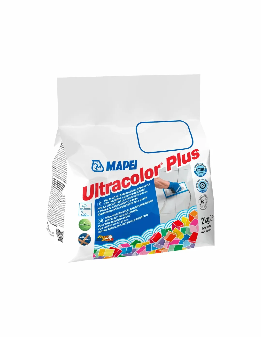 Mapei 110 UltraColor Plus Manhattan Grey Grout 2 kg