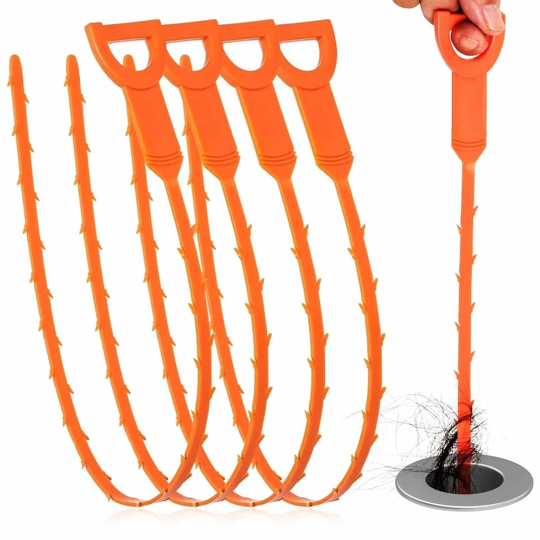 Stura Lavandini e Scarichi da 25 Pollici Spirale per Pulizia Tubi 64 cm