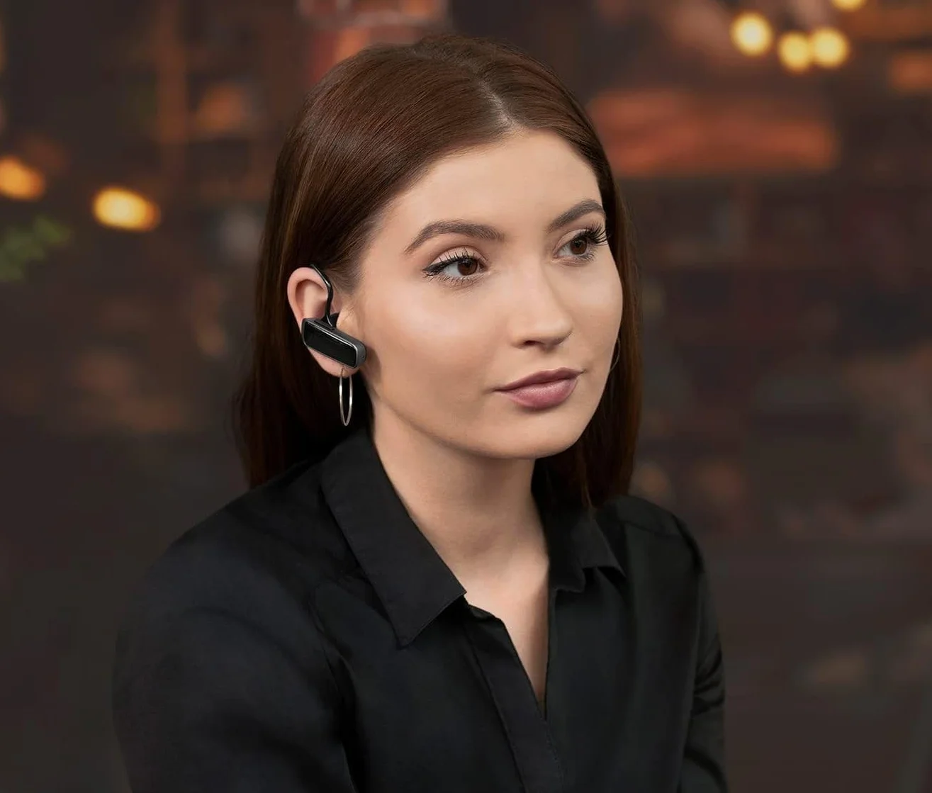 Jabra Talk 25 SE Auricolare Mono Bluetooth, Cuffia Mono Wireless con Microfono Integrato, Streaming Multimediale e Fino a 7 Ore di Conversazione, Nero
