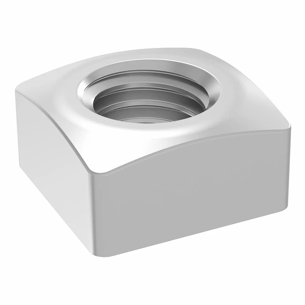 SECCARO dado quadro M5, acciaio inox V2A, DIN 557, 20 sztuk