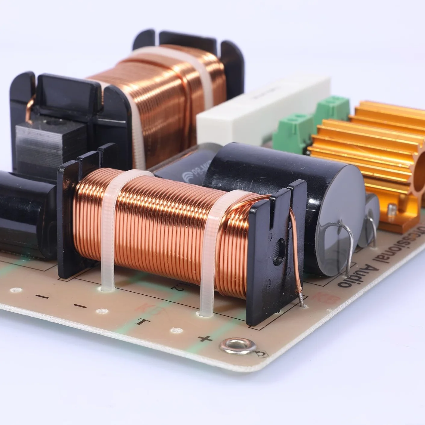 Bobina induttore Hi-Fi da 3 mH-8 mH, filo di rame privo di ossigeno da 1,2 mm, controllo preciso dell'induttanza a bassa distorsione, per altoparlanti crossover car audio, nucleo in ferro resistente