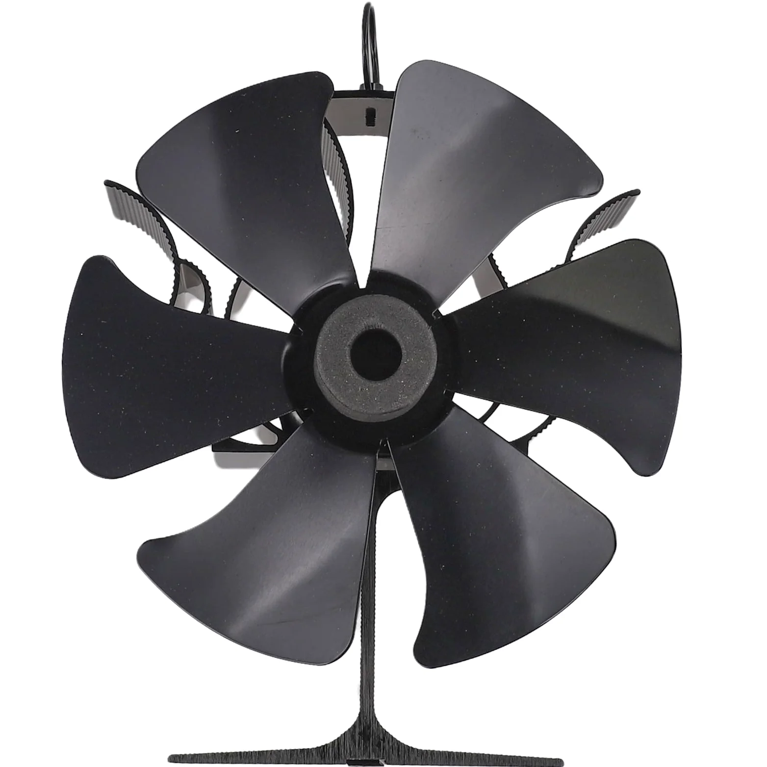 Ventola termoelettrica a 6 pale per camino, circolazione del calore efficiente, funzionamento silenzioso 1300 giri/min, da 50 a 350