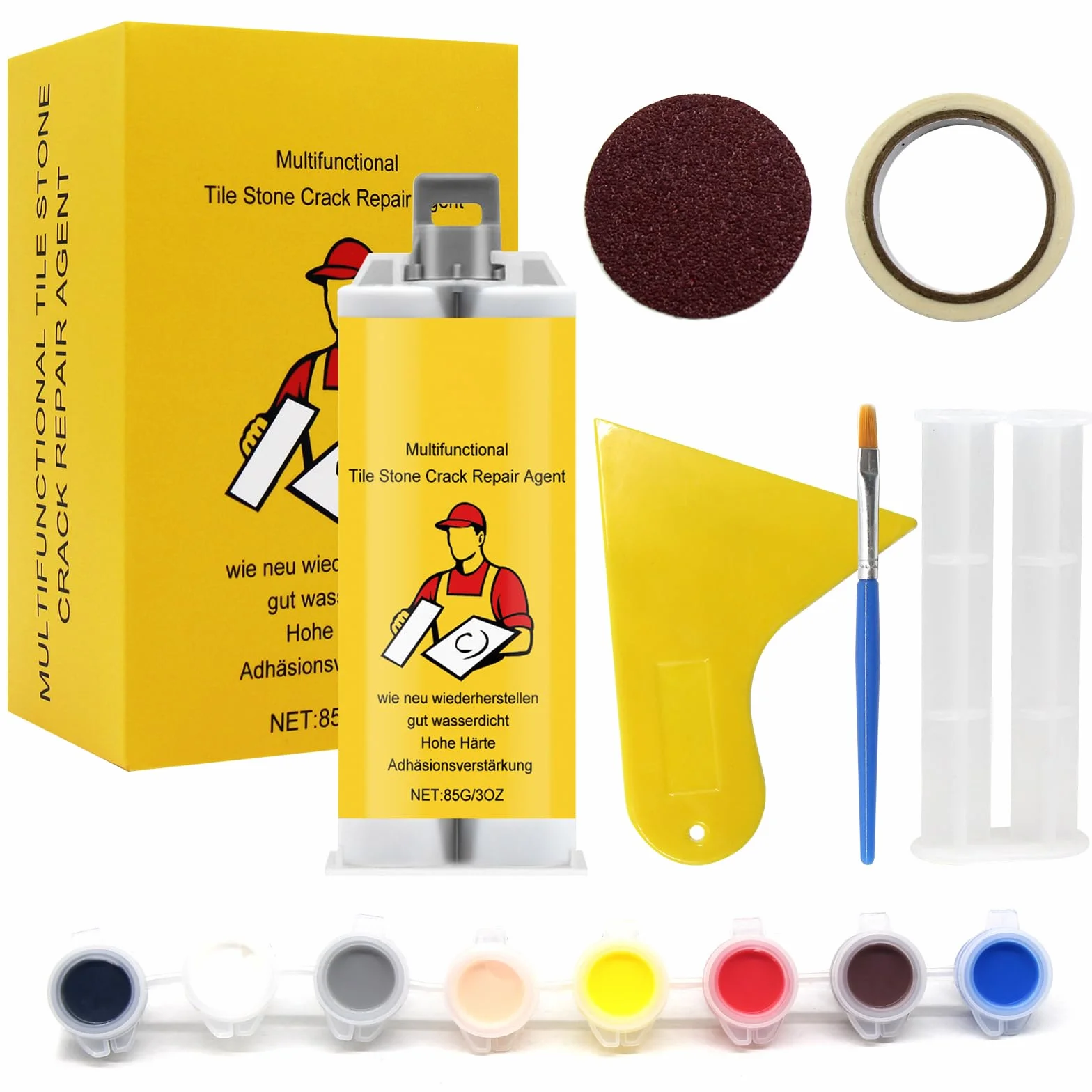 Kit Riparazione Piastrelle e Vasca da Bagno 85 g