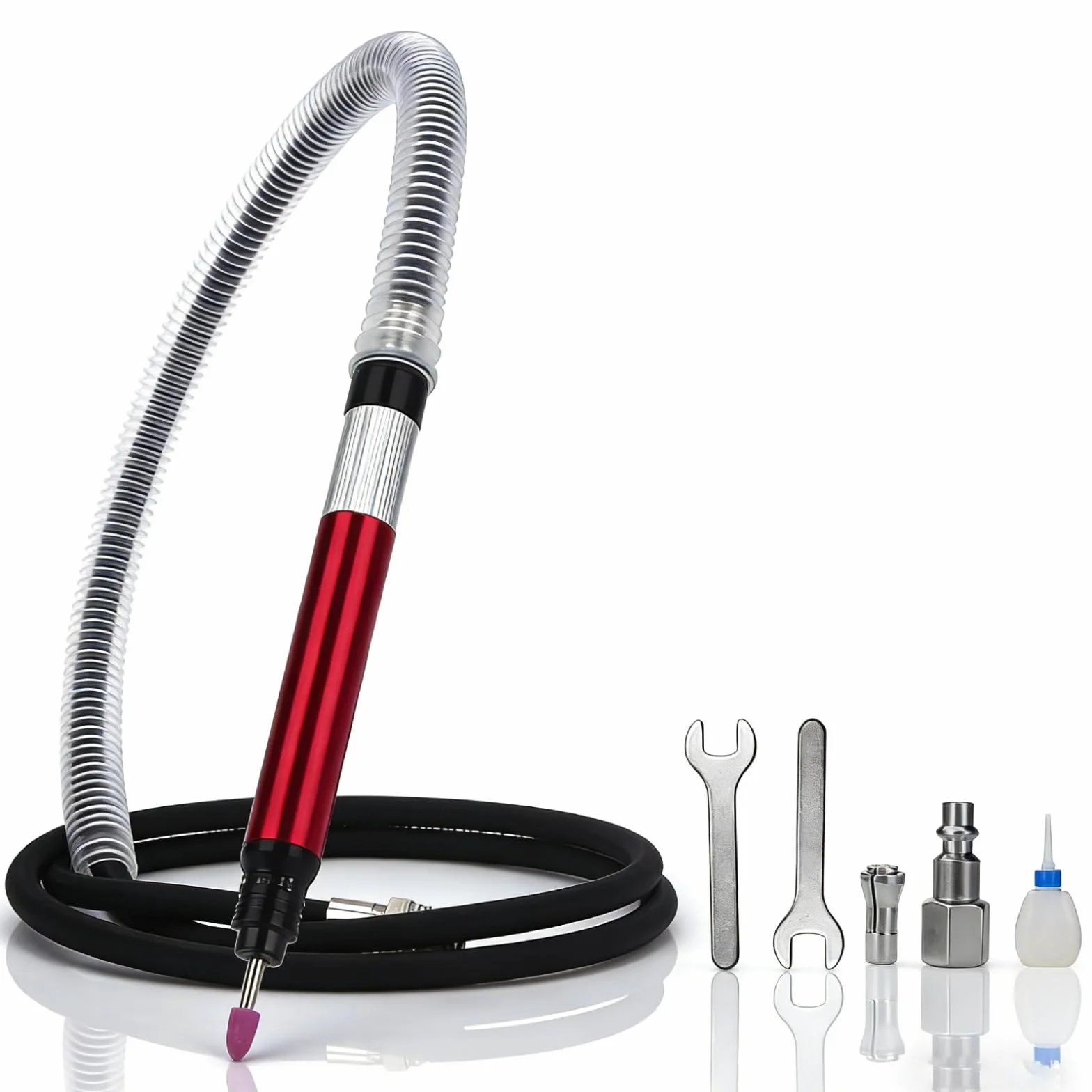 Smerigliatrice Pneumatica a Matita 90Psi 65000Rpm Mini Smerigliatrice a Penna per Lucidatura Incisione Taglio Metalli