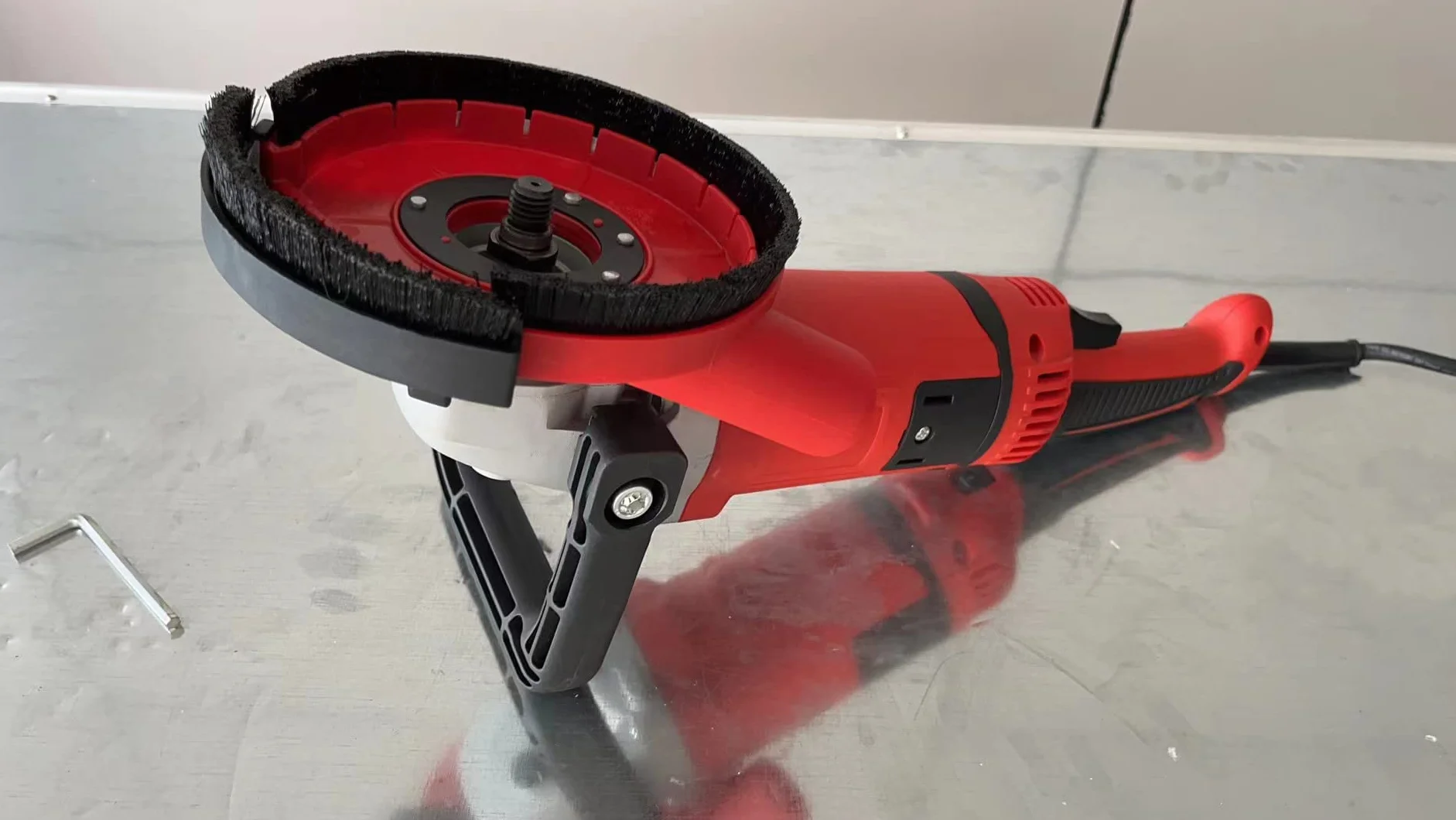 Aidelife cuffia di aspirazione universale per smerigliatrice angolare 115/125mm