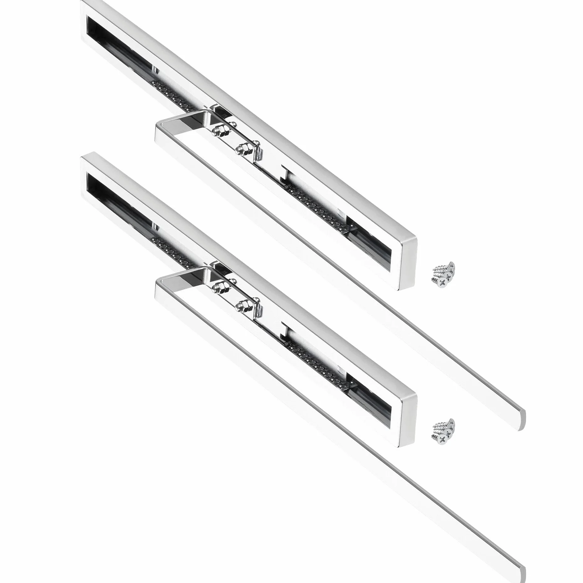 SOTECH Portasciugamani ELEGANCE cromato 1 braccio 415 mm 715 mm set 2 pezzi