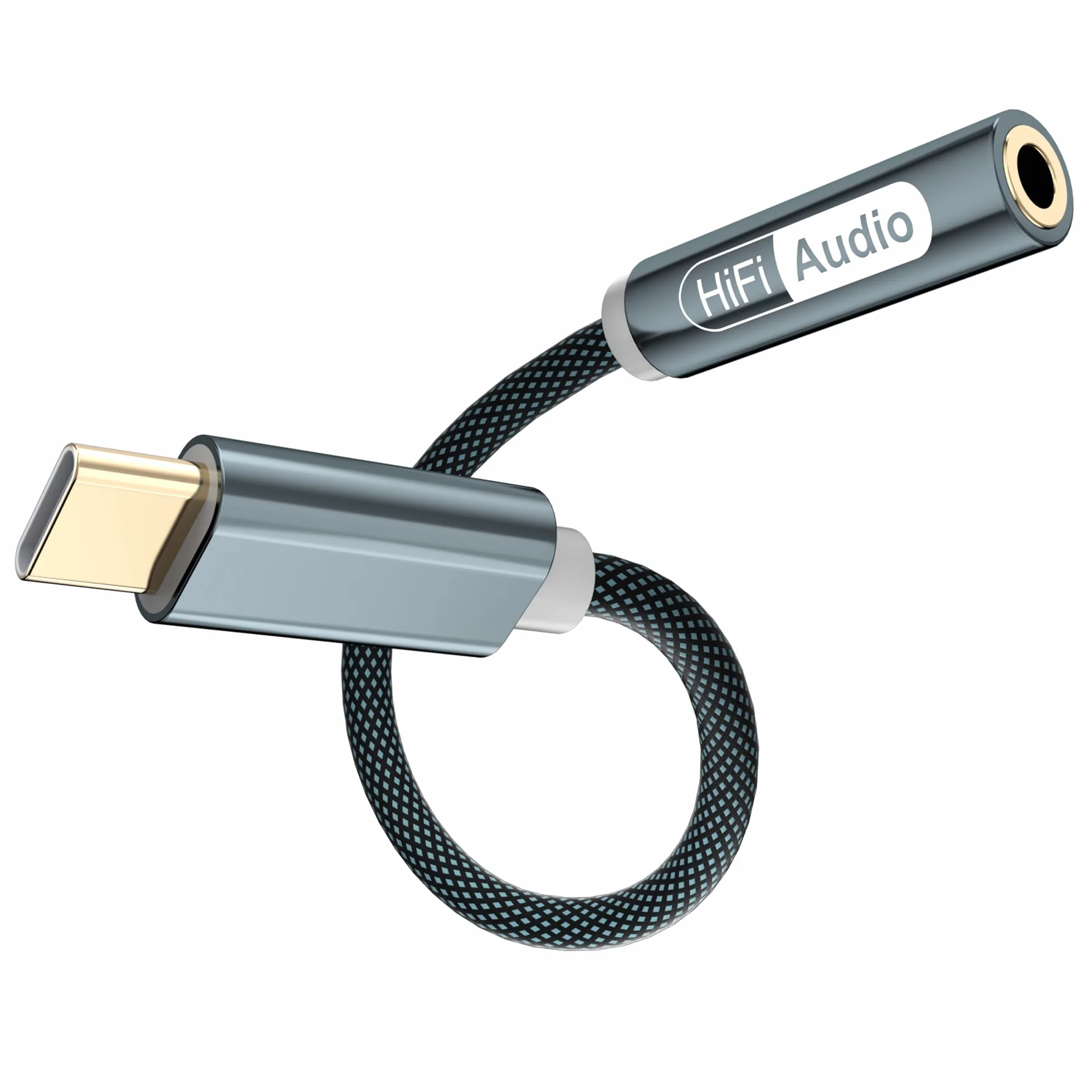 YISH Adattatore USB C Jack 3.5mm：Audio Aux USB Tipo C a Jack Adattatore con Chip DAC per 3.5mm Cuffie Compatibile con iPhone 17 16 15 Pro Max Air Samsung Galaxy S26 S25 S24 S23 Ultra iPad MacBook Pro