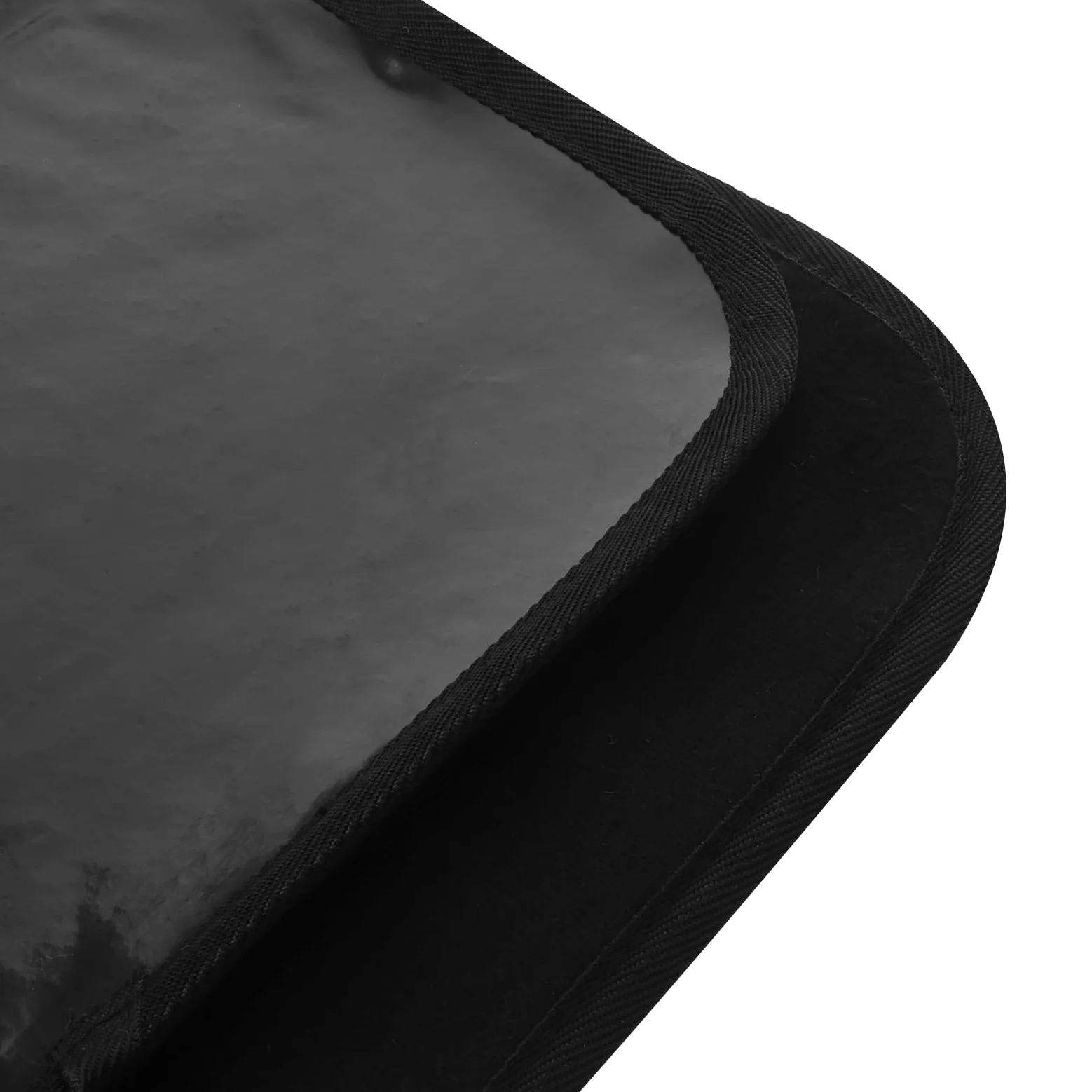 Angoily Tappetino Antincendio Semicircolare in Poliestere e Pvc Resistente All'usura per Protezione Pavimenti Caminetto Interni Facile da Pulire per Interni Casa Inverno