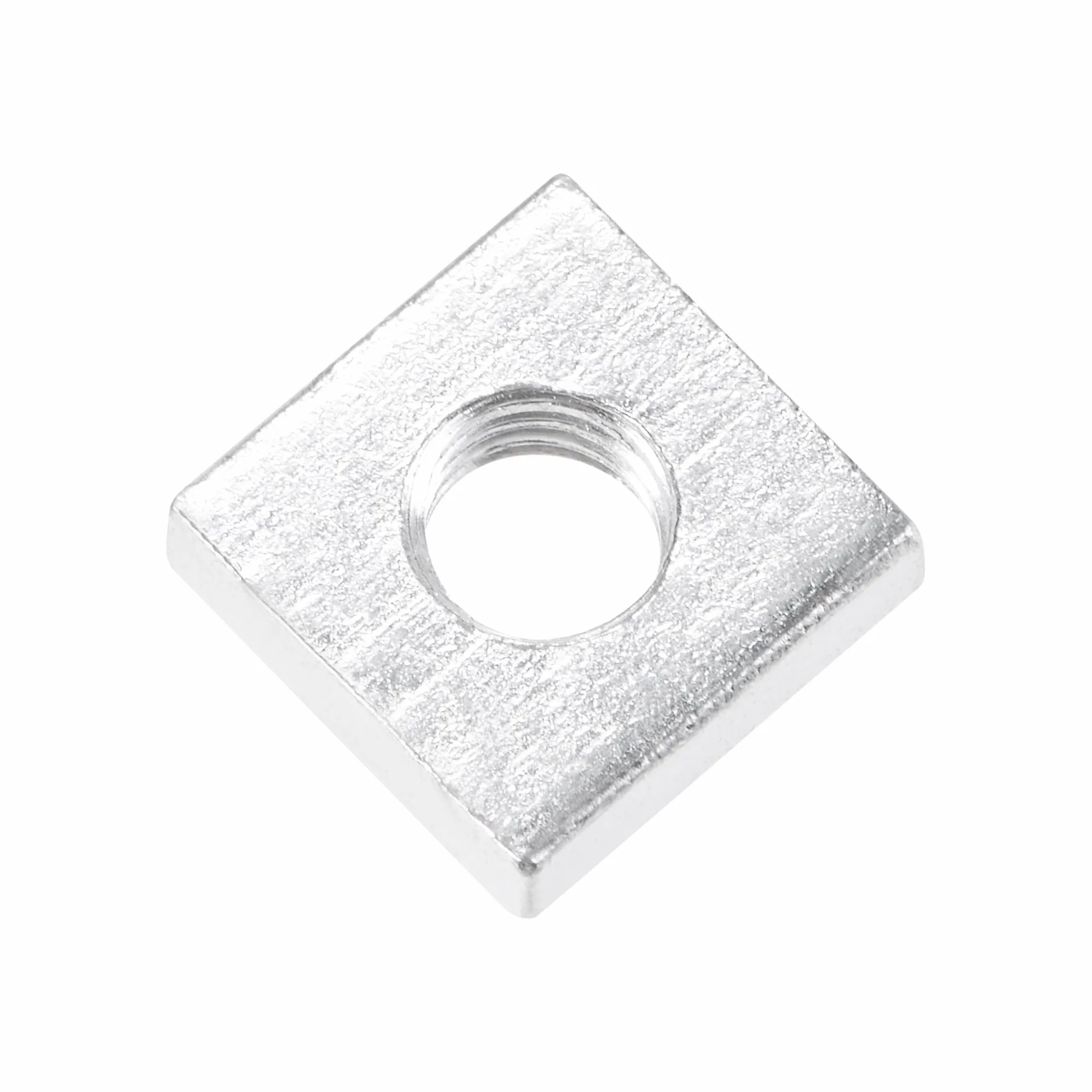 QUARKZMAN Dadi Quadrati M6x12mmx4mm Zincati Metrici Filettatura Grossa 25 Pz