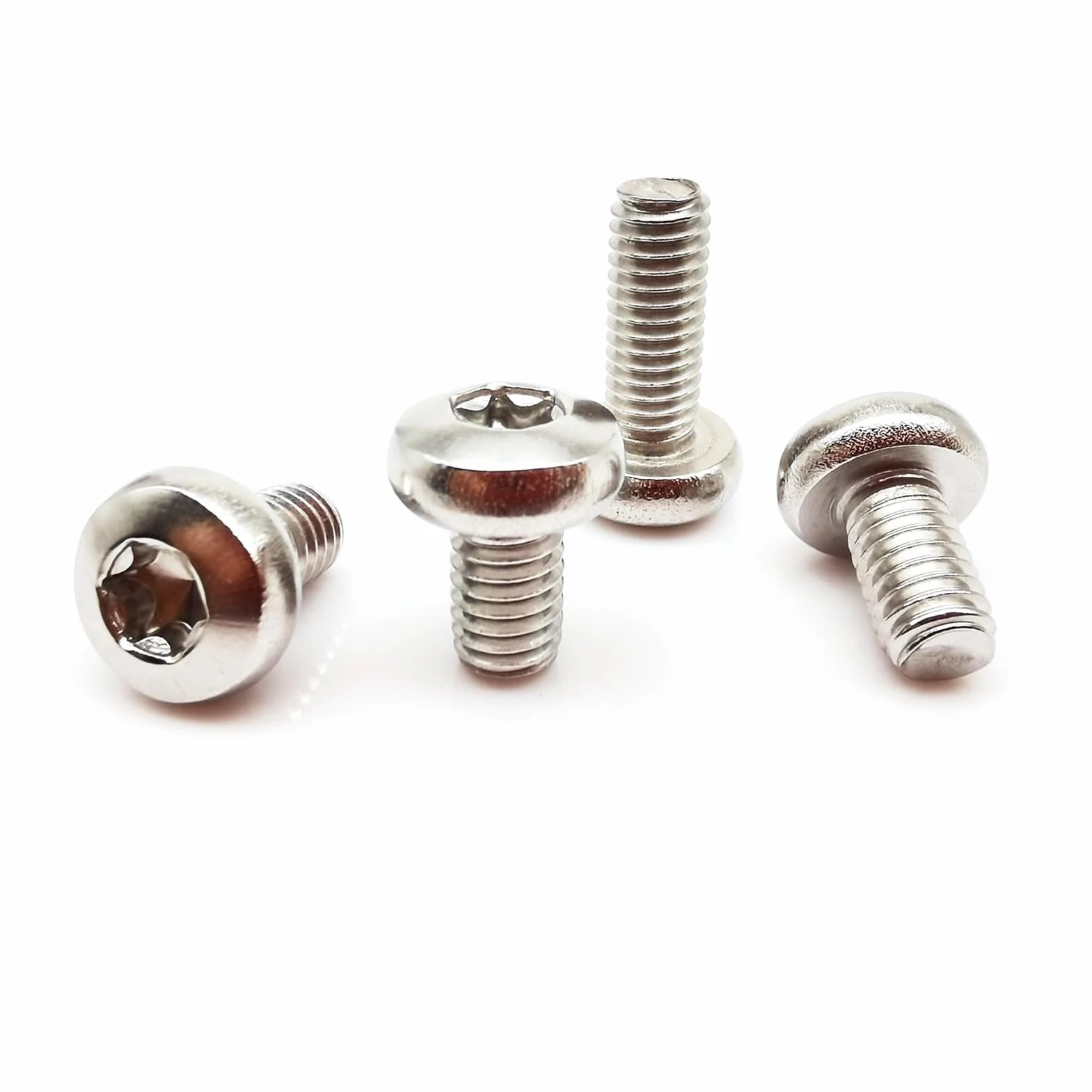 Bullone In Acciaio Inox A2-70 Torx Pan Vite A Testa Tonda M3 M3.5 M4 GB2672 304 L 3-60mm 10pcs