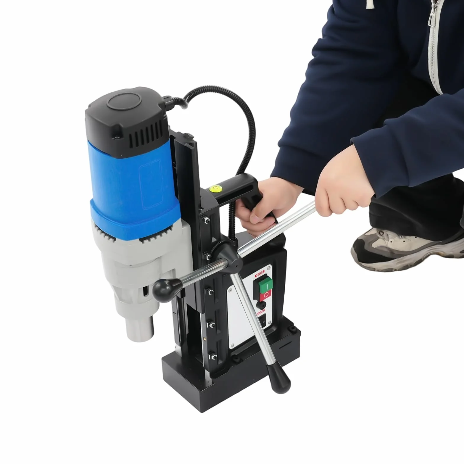 Trapano magnetico 1680 W 1380 N MT3 portatile professionale