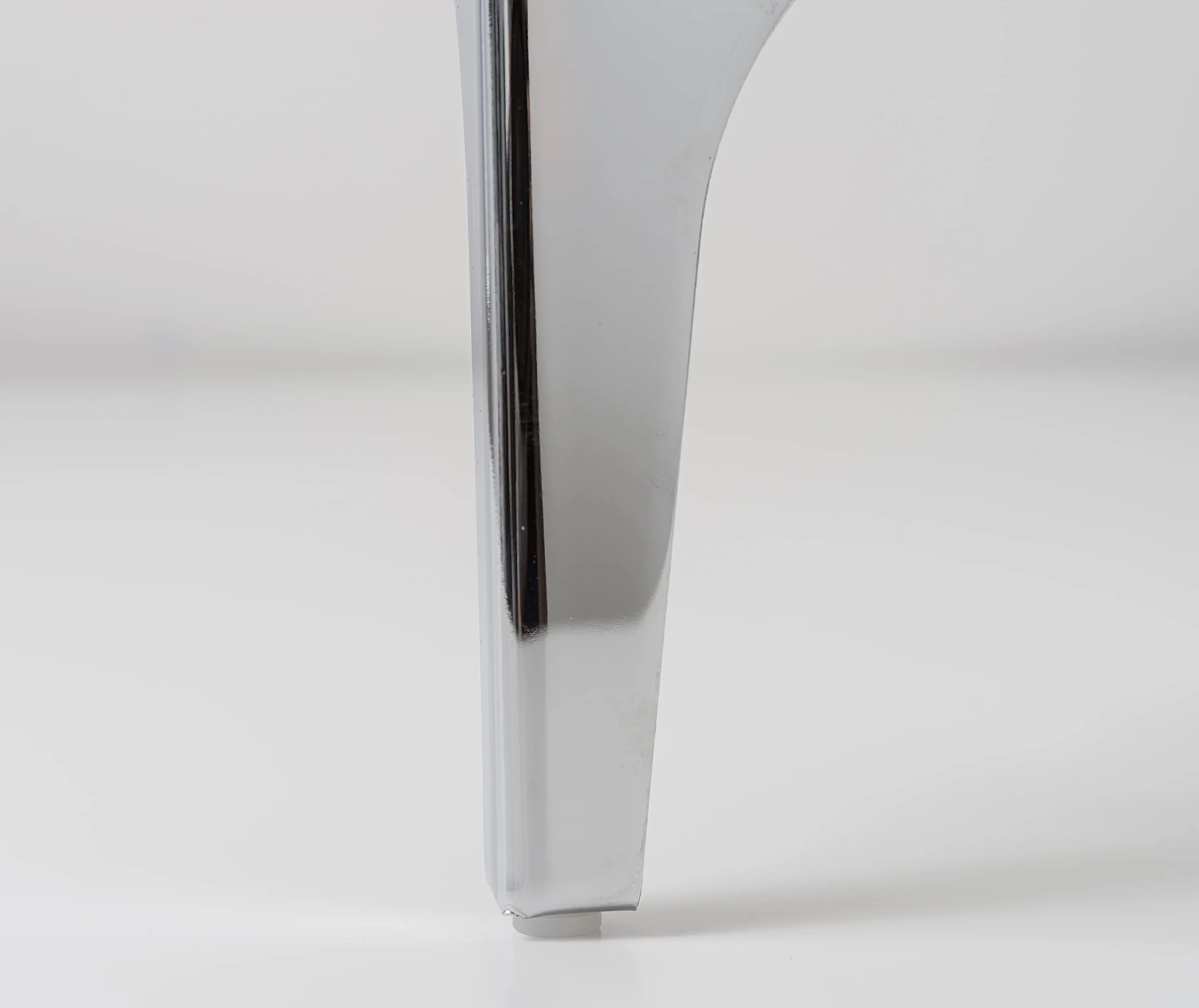 IPEA META Piedini per Mobili e Divani Set di 4 Gambe in Ferro Cromato Altezza 170 mm