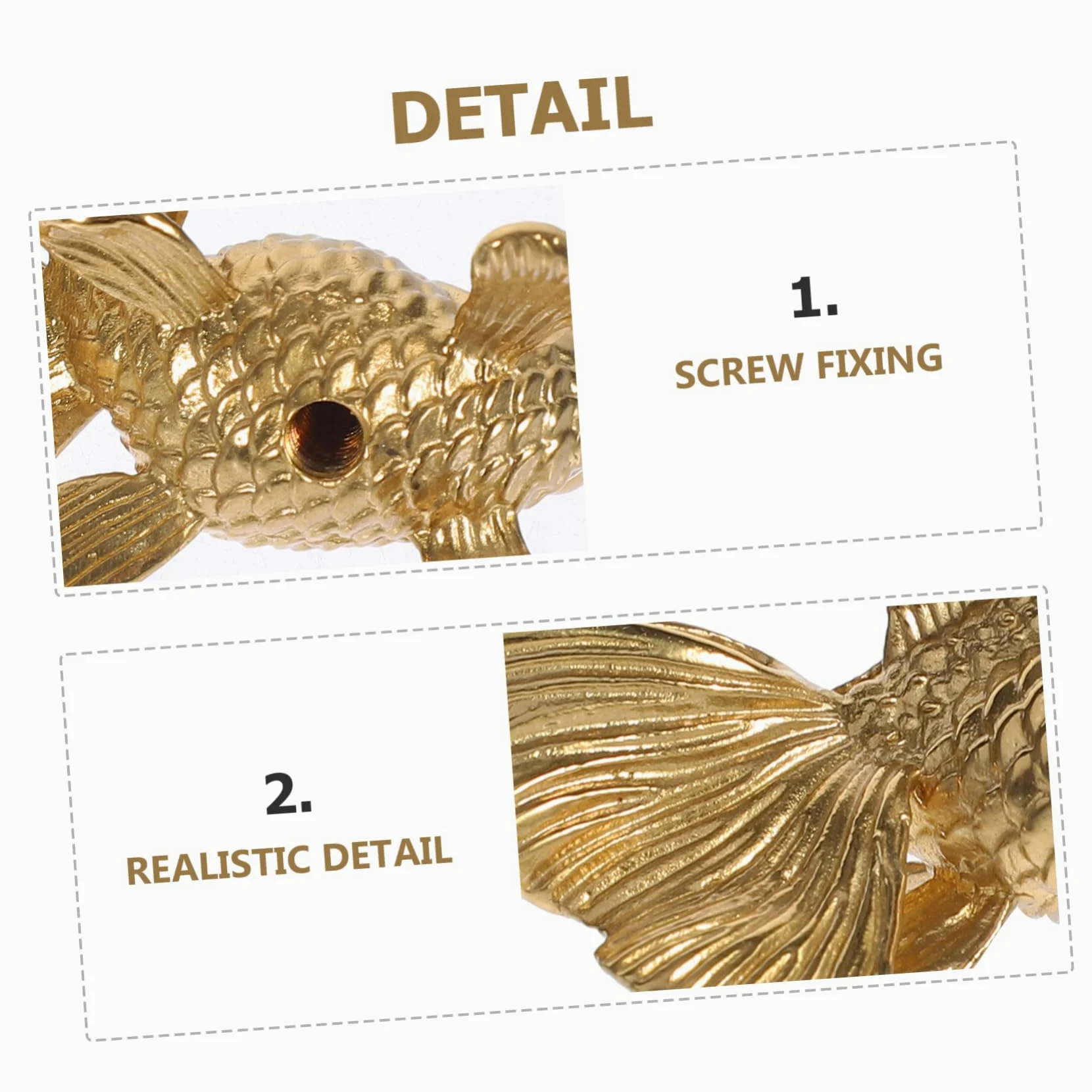 OSALADI 3 Pomelli Decorativi in ​​metallo Per Cassetti A Forma Di Animale Facili Da Usare