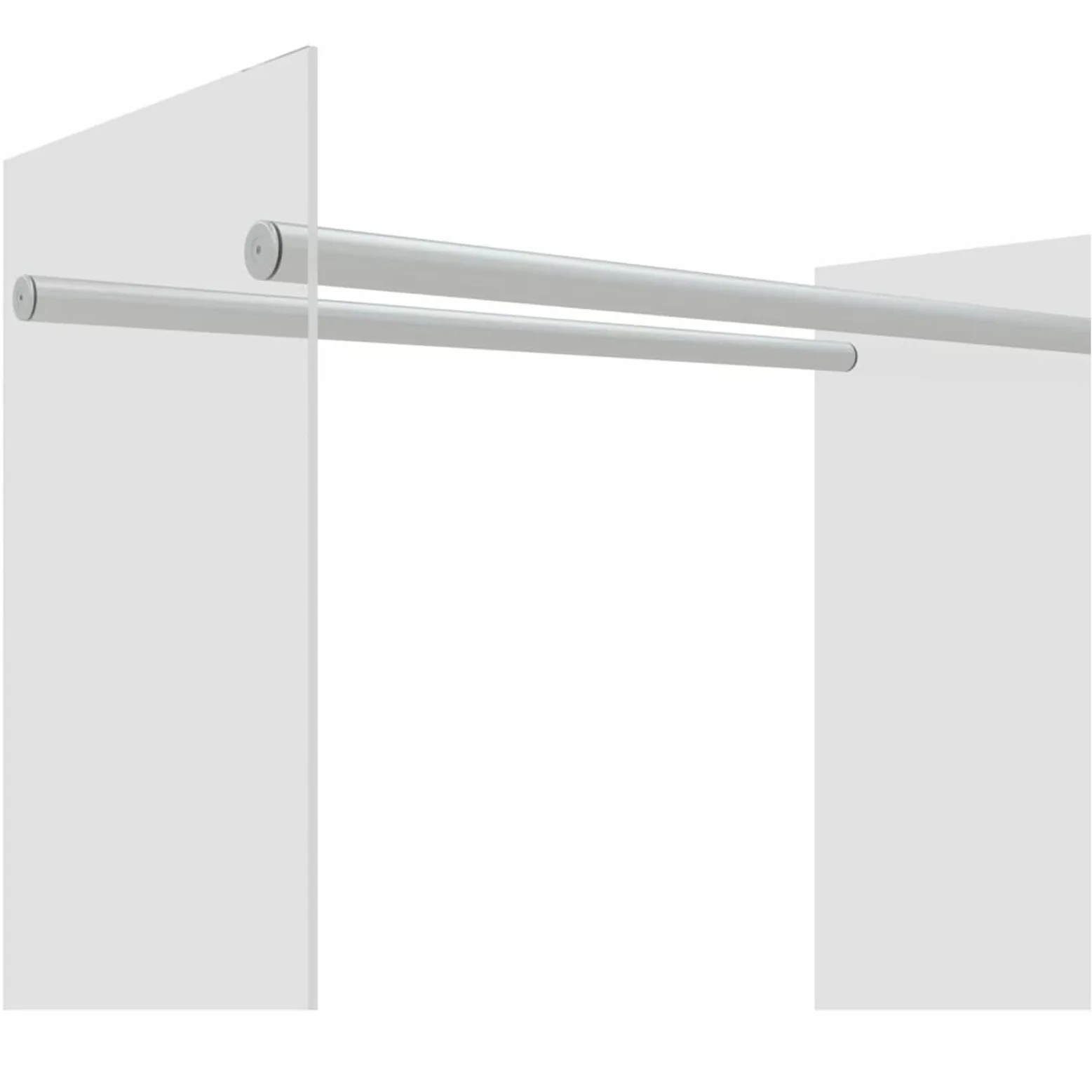 Homgoday Porta Legna Trasparente 80x35x100 cm in Vetro Temperato, Portalegna da Interno, Portalegna da Ardere, Porta Legna per Camino, Legnaia da Interno, Impilabile Stufa Ripiano Legno