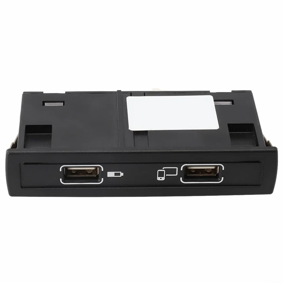 Presa USB per cruscotto auto, doppia porta USB caricabatteria da auto adattatore presa di alimentazione A1728202100 per Mercedes CLS classe A GLA GLE CLA