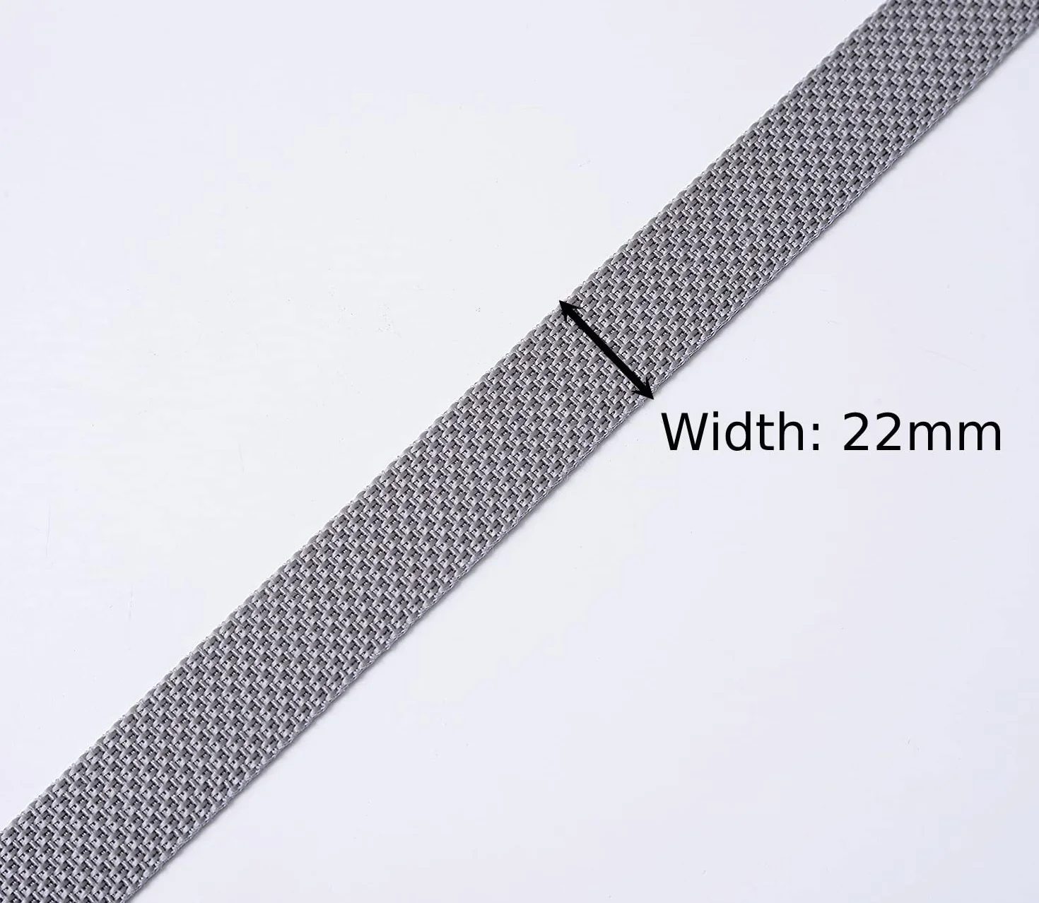 Cintino per Tapparelle Avvolgibili Super Resistente 5.5 mt x 22 mm Cinghia in Cotone Rinforzato