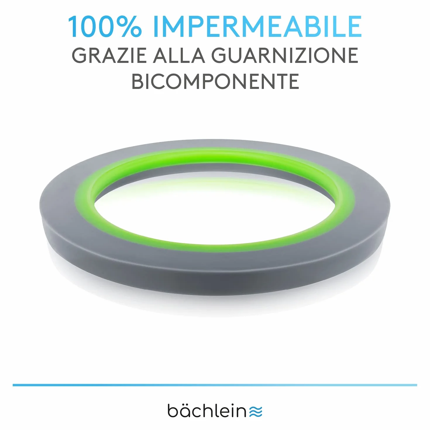 Bächlein Tubo Flessibile di Scarico per Lavabo - G 1 1/4" x 32 mm, Estensibile da 320-800 mm, Sifone Antiodore Regolabile Individualmente