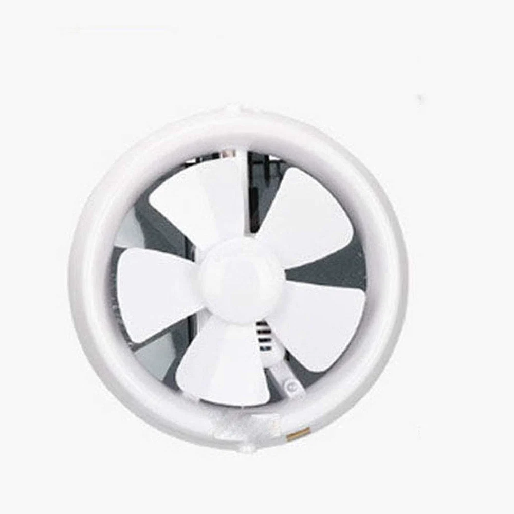 Aspiratore con persiane Bianche, Bagno di casa, Toilette, Cucina, Ventilatore a Basso Rumore, Montato a Parete, aspiratore per Tubi (Dimensioni: 290 * 290MM) (235 * 235MM)
