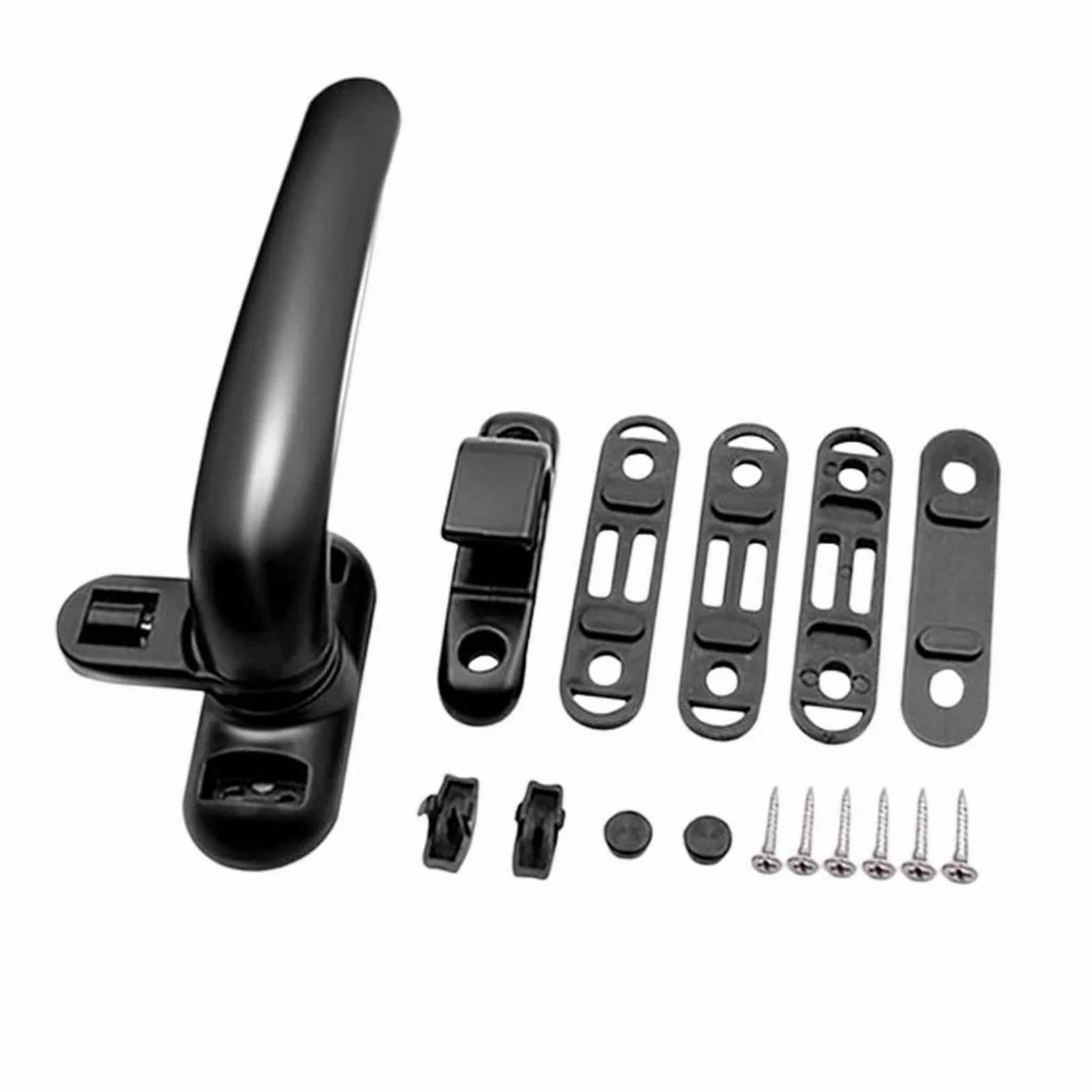 MRKU Maniglie per finestre universali in Alluminio, ricambi per mobili per Porte, Accessori di ferramenta, Accessori per Ante di cassetti