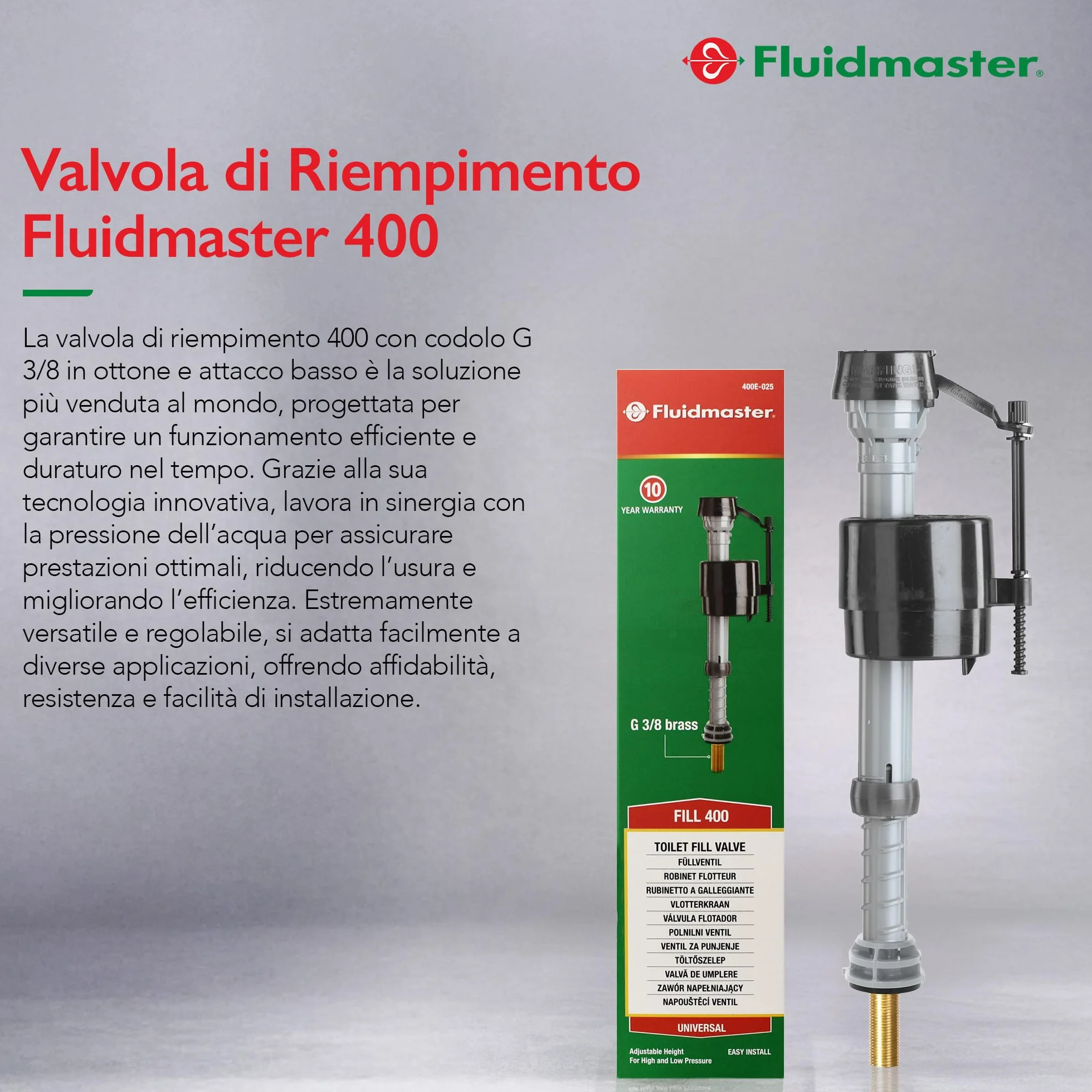 Fluidmaster 400EL Galleggiante inferiore