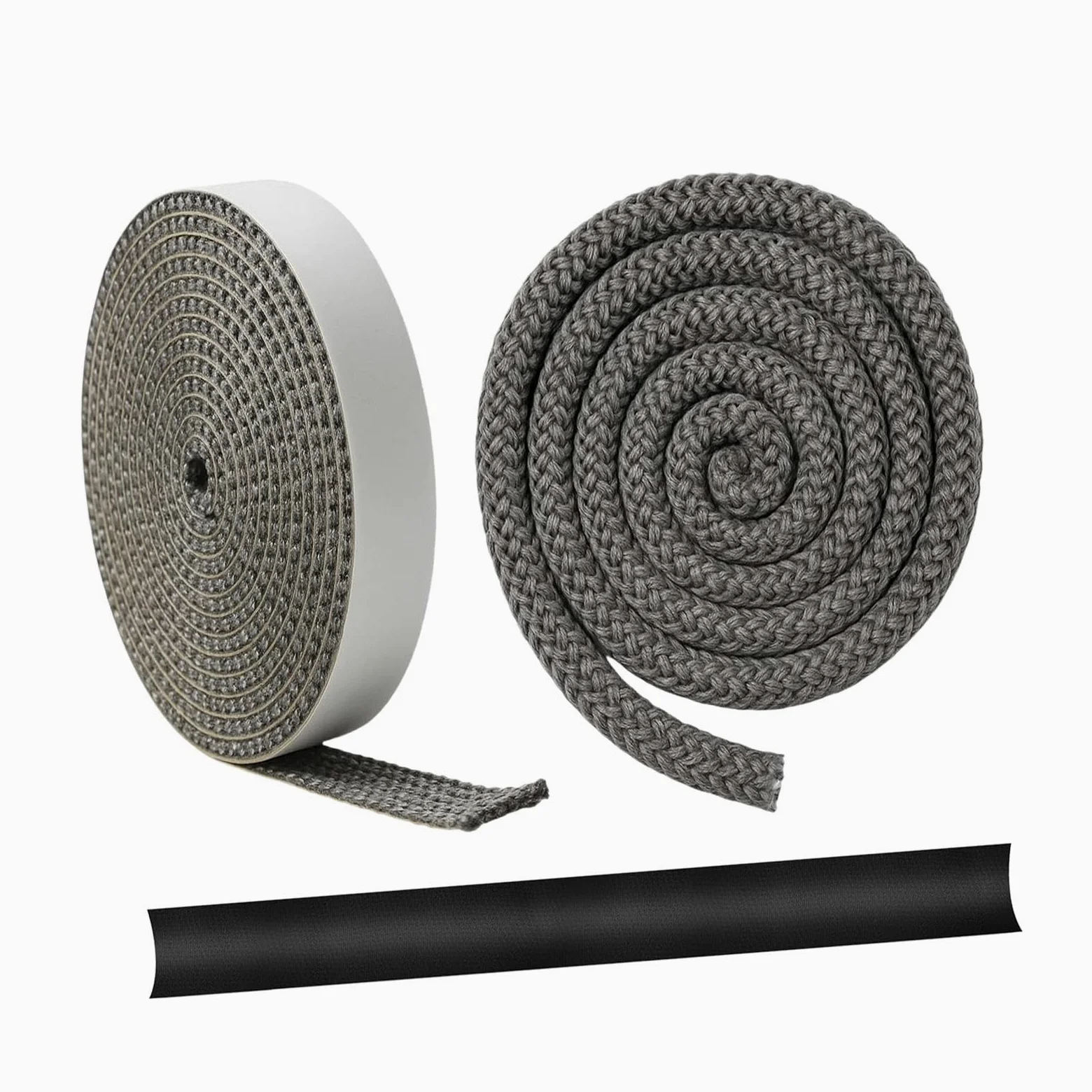 perfk Guarnizione per in corda di fibra di vetro Guarnizione per stufa resistente al calore versatile di facile installazione