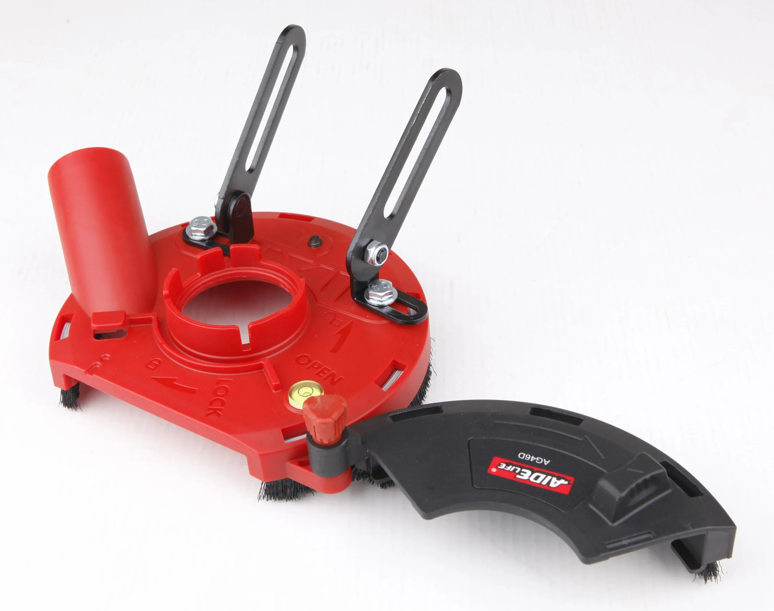 Aidelife cuffia di aspirazione universale per smerigliatrice angolare 115/125mm con mola a tazza diamantata 125x22,2mm
