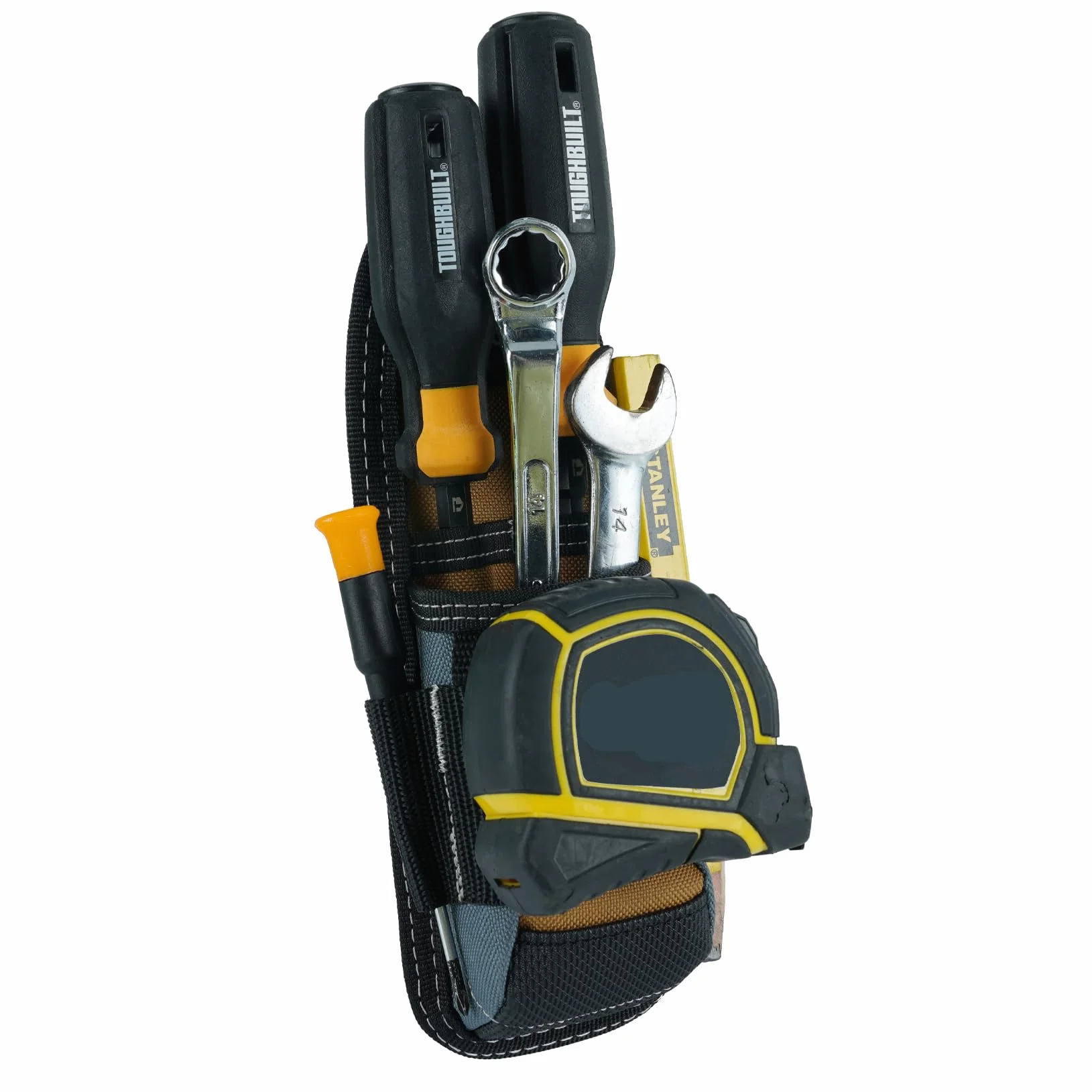 MELOTOUGH Heavy Duty Tradesman Pro Custodia per attrezzi con tasche per elettricisti