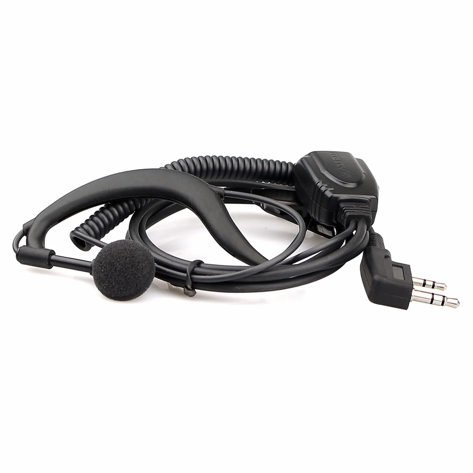 Retevis Walkie Talkie Auricolare, 2 pin Tipo-C Cuffia Compatibile con Walkie Talkie Baofeng UV-5R BF-88E BF-888s RT24 RT28 RT622 RT27 RT618 RT619 Kenwood Proster (1 pz)