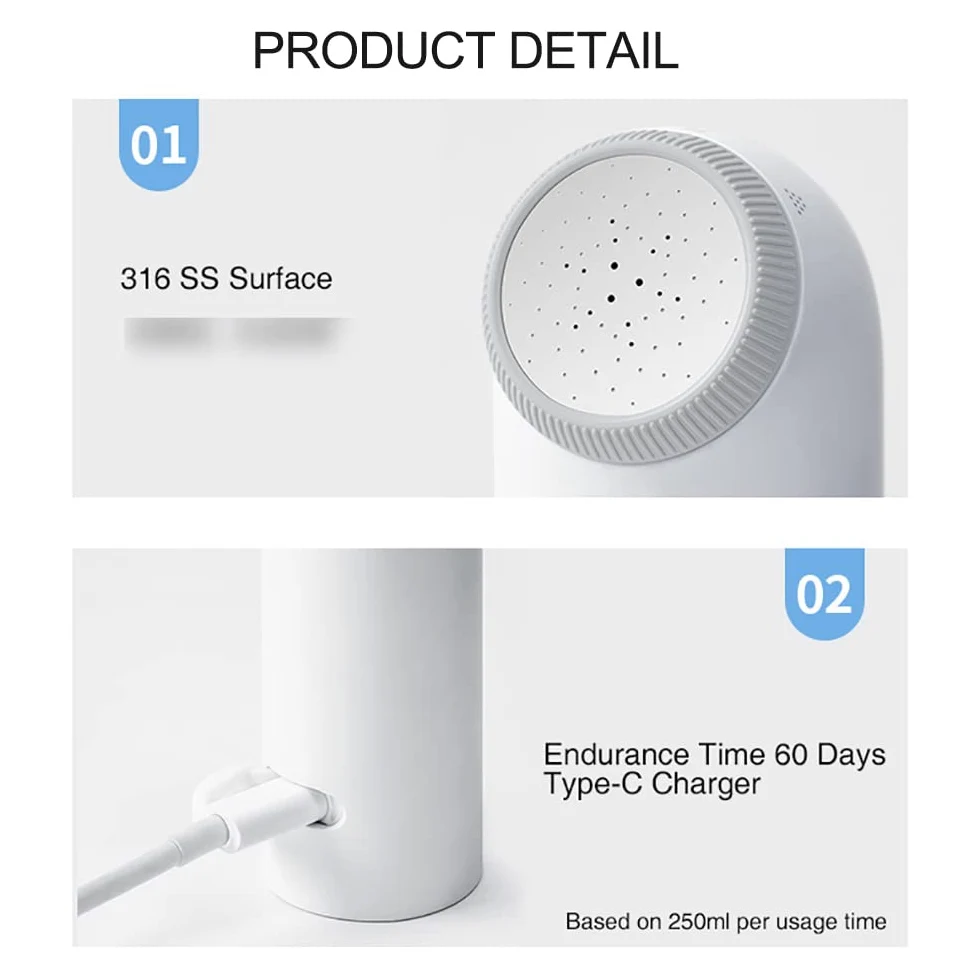 Bidet da viaggio portatile, spruzzatore personale portatile ricaricabile con bottiglia 4 modalità IPX7 impermeabile senza BPA per la pulizia della toilette per l'igiene femminile