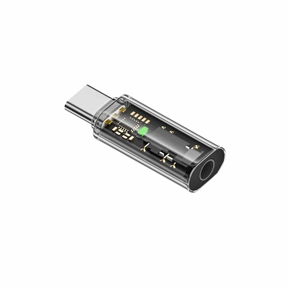 Adattatore audio da tipo C a jack da 3,5 mm, adattatore per auricolari AUX da 3,5 mm, per convertitore R1l6 Typec