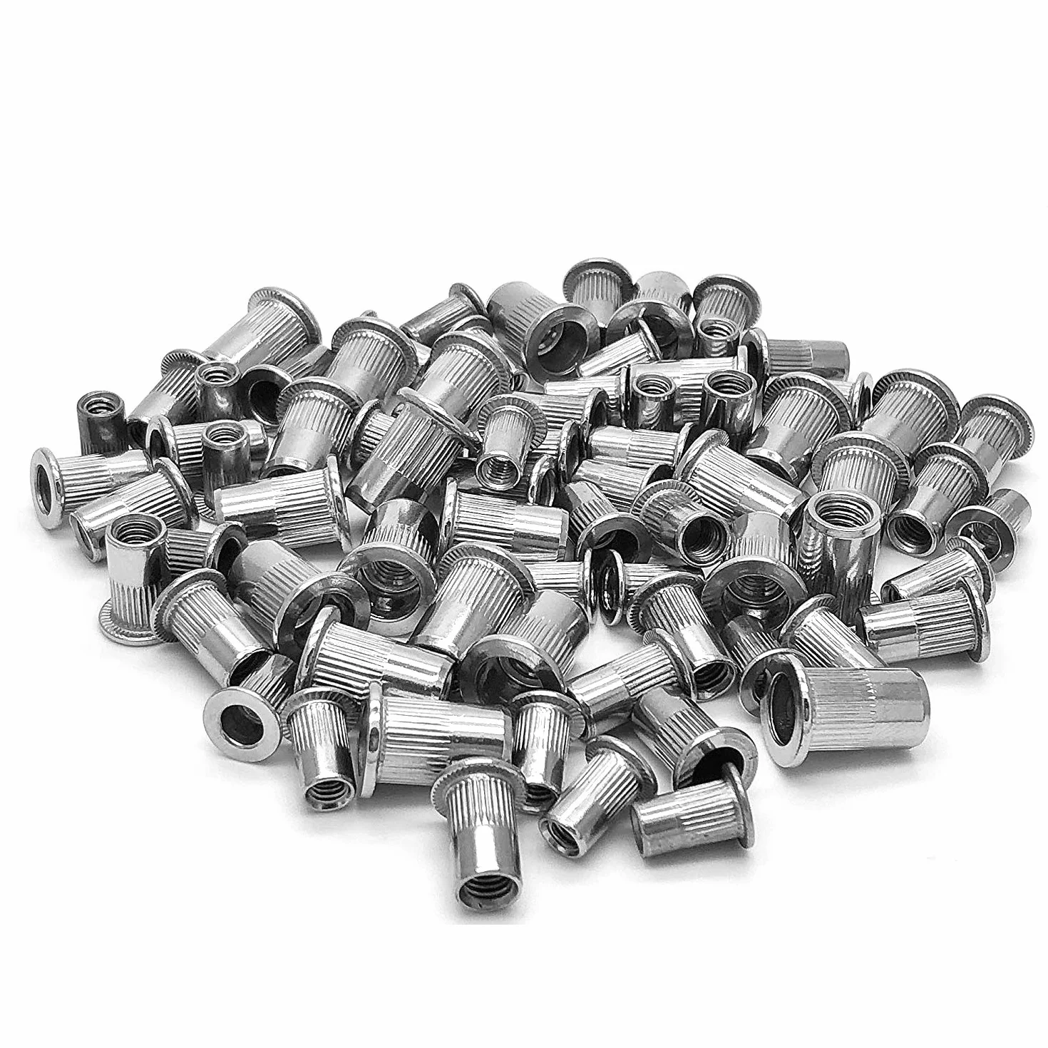 VEDA Rivetti filettati in acciaio inox M4 M5 M6 M8 100 pezzi inserti assortiti