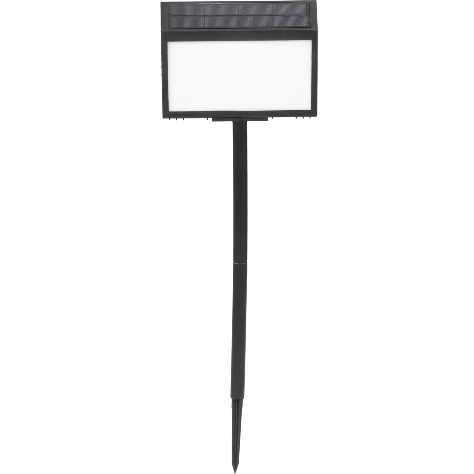Lampada Solare LED per Numero Civico Esterno Controllo Sensore di Luce in Plastica Nera per Illuminazione ad Alta Luminosità