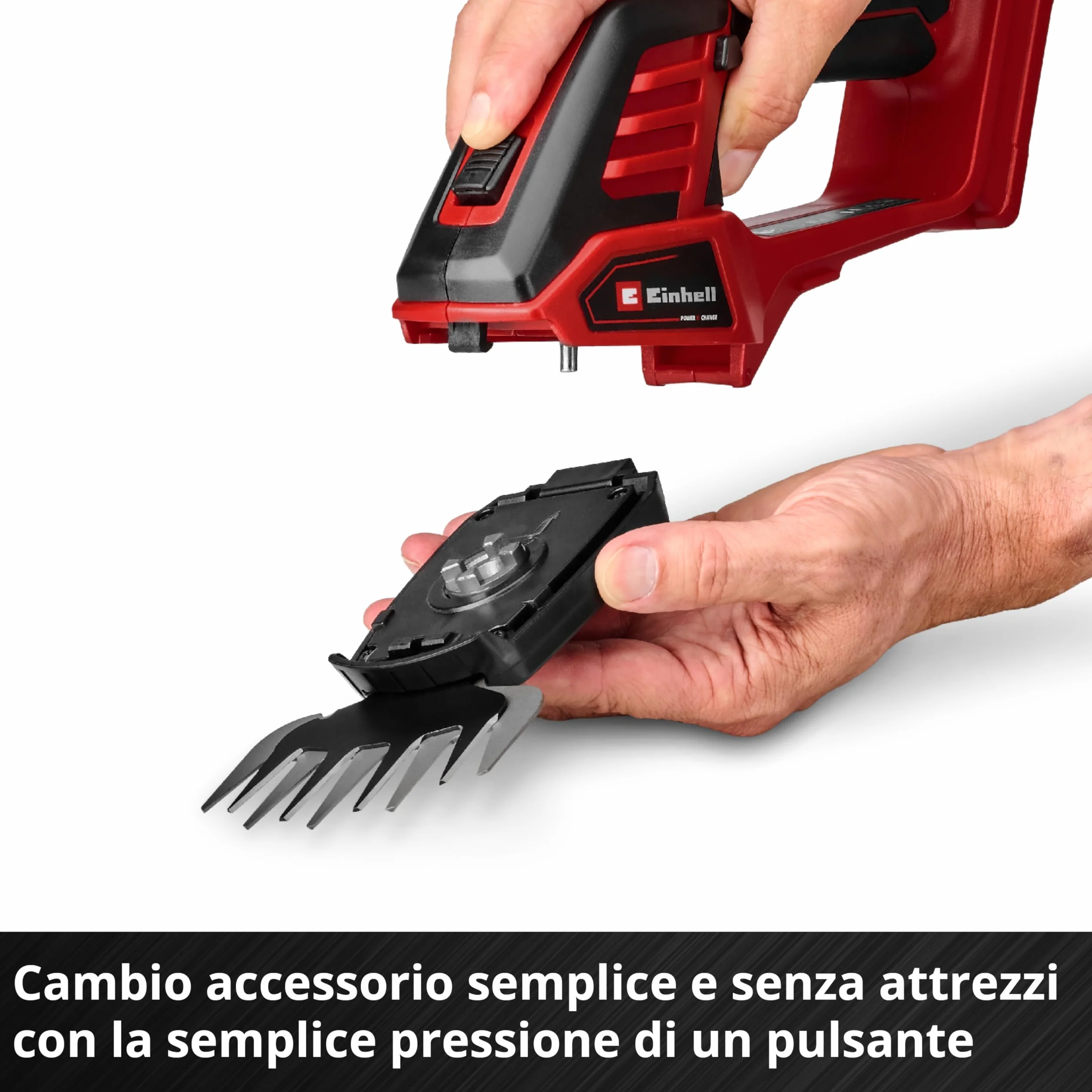 Einhell GE-CG 18/100 Li Noże do trawy i krzaków 3 w 1 18V Power X-Change