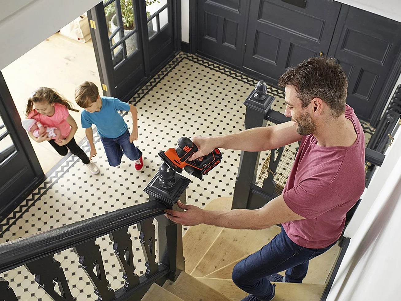 BLACK+DECKER Levigatrice Mouse Multifunzione BDCDS18-QW