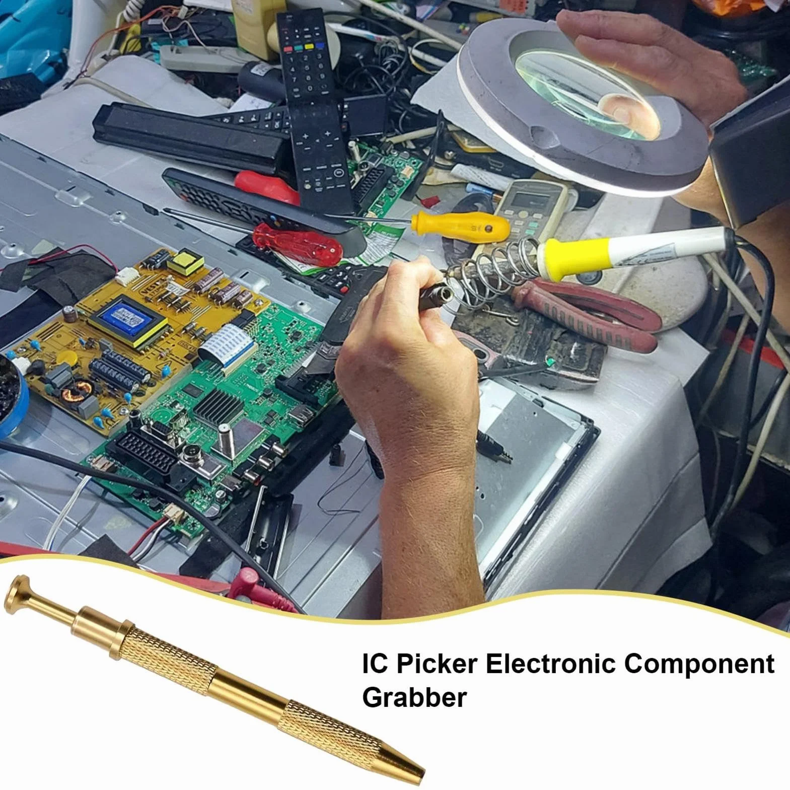 Grabber per componenti elettronici - Estrattore IC per strumento di estrazione trucioli a forma di penna