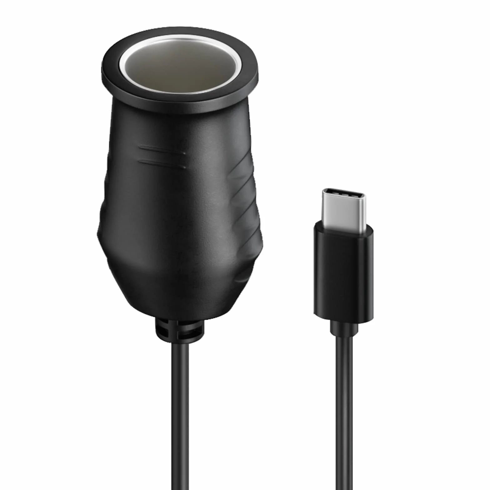 USB C Tipo C a 12 V Presa Auto Femmina Convertitore Adattatore Cavo per Accendini DVR Car Adapter Converter Caricabatterie di Ricambio