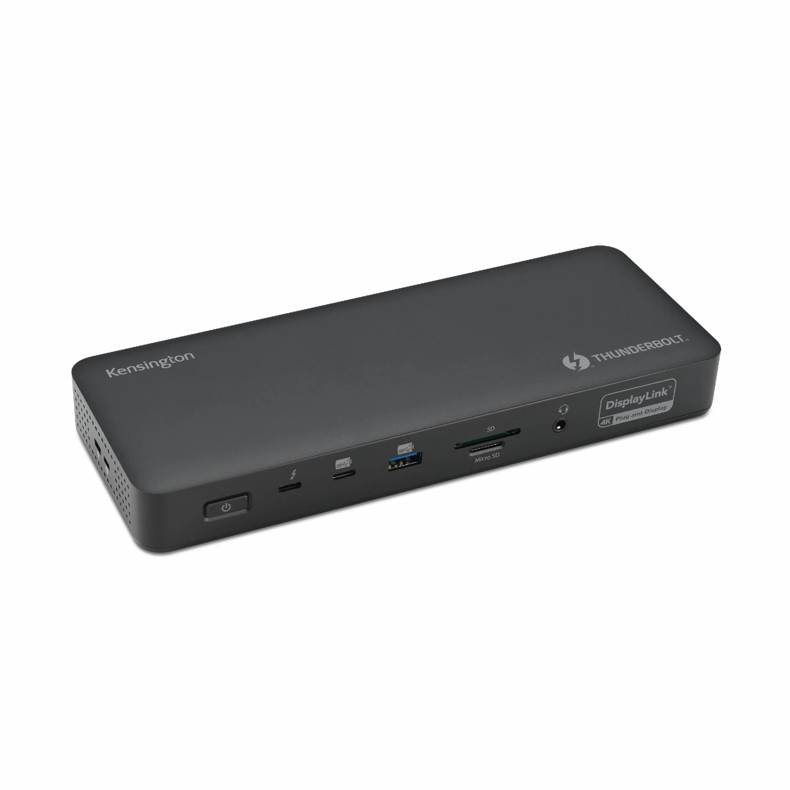 Kensington SD5920T EQ Thunderbolt 4 Quad 4K Hybrid Dock con tecnologia DisplayLink, lettori di schede SD e Micro SD, ricarica da 100 W, porte Ethernet e USB-A e USB-C 3.2 (K35234EU)