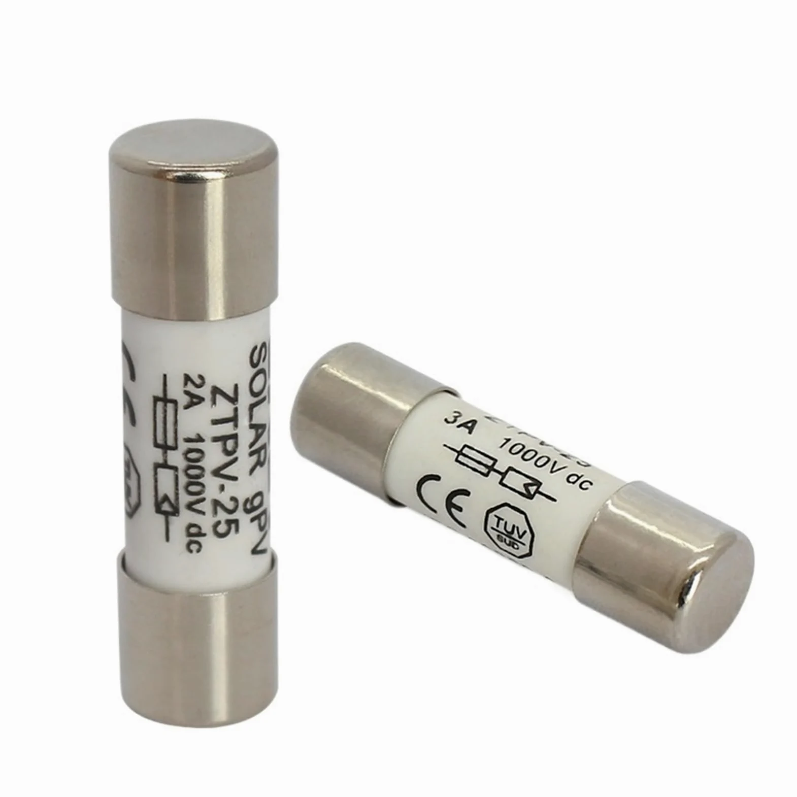 20 fusibili solari fotovoltaici 1000 V 10 * 38 mm 12 A 15 A 20 A BX0234