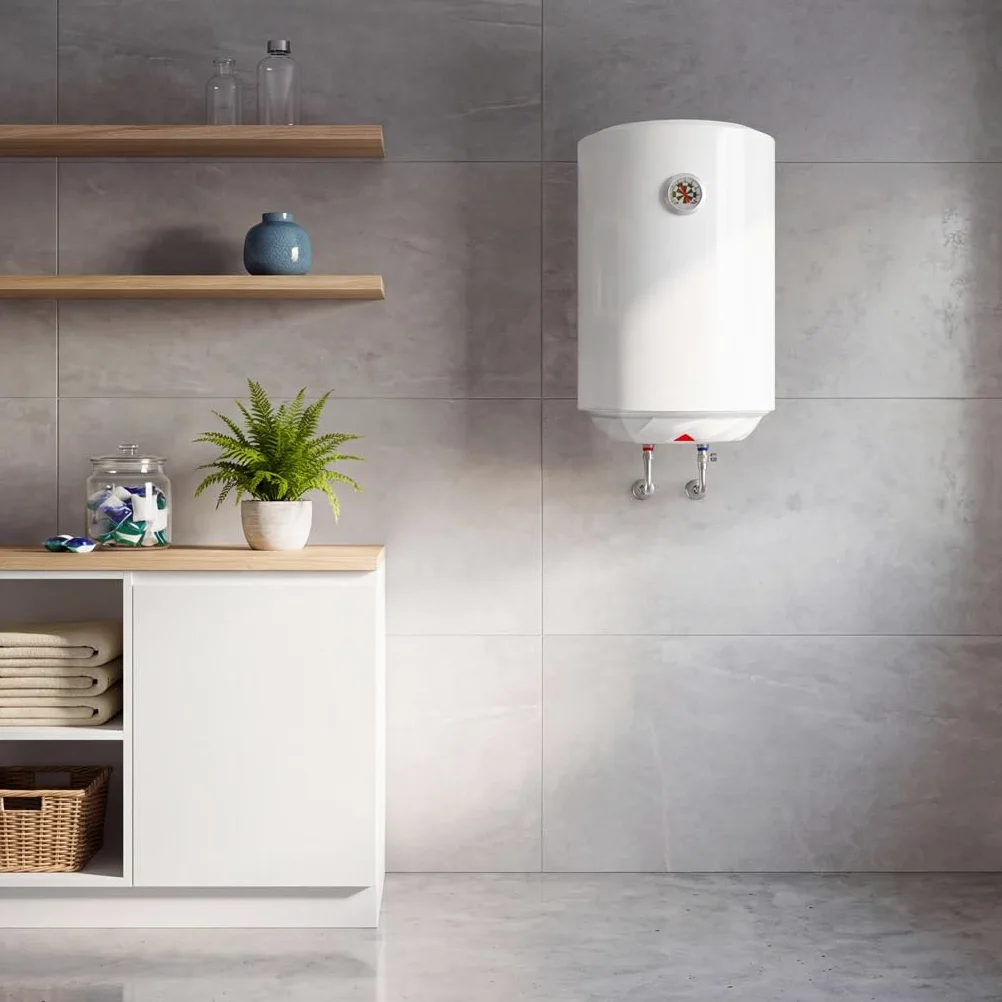 CATA CTR-30-M Scaldabagno elettrico Capacità 30 litri Potenza 1.500 W Sistema di superisolamento Modalità ECO intelligente Materiale acciaio rivestito di smalto titanio vetrificato