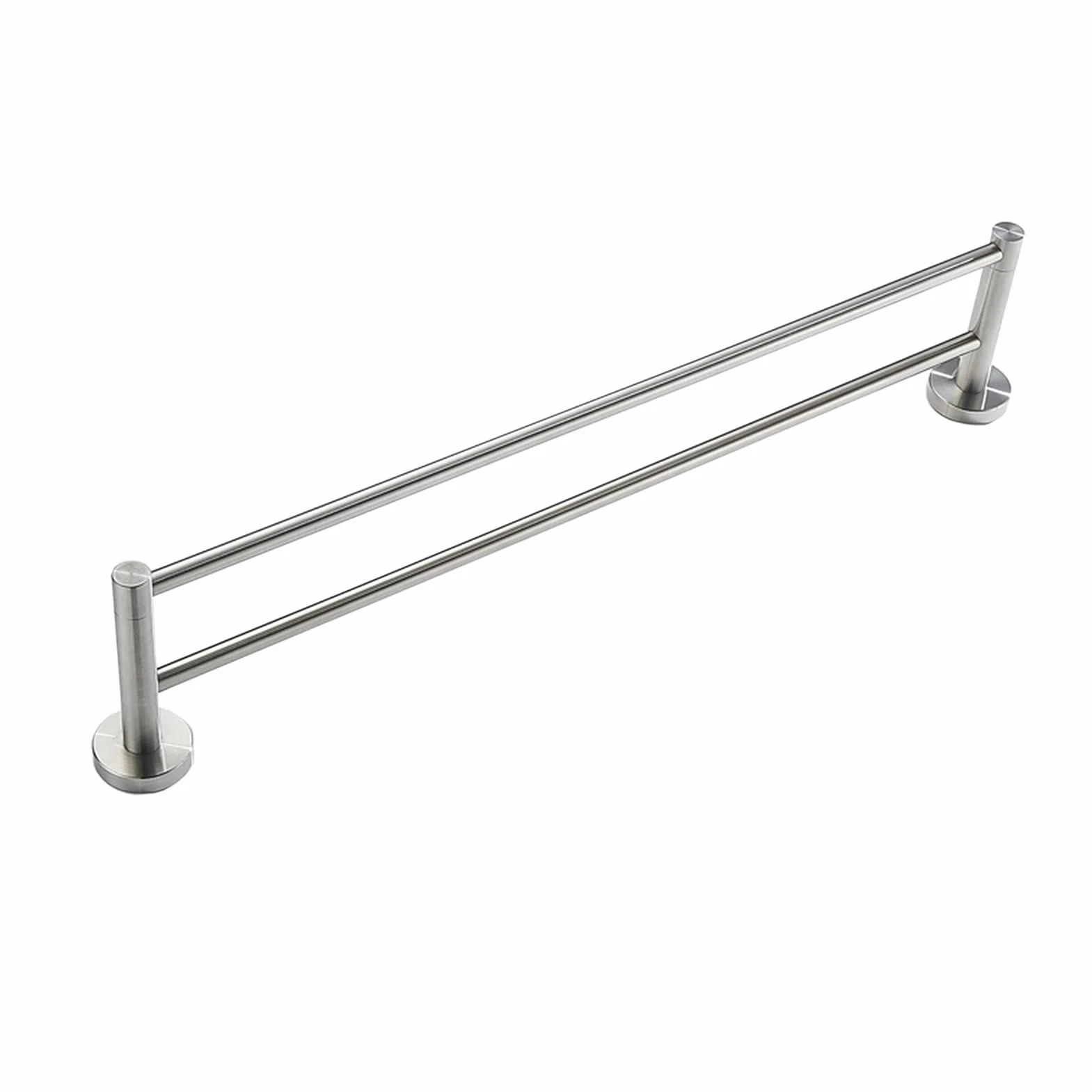 Portasciugamani a Parete, portasalviette in Acciaio Inox con Finitura Spazzolata per Bagno e Cucina (Dimensioni : 100cm)