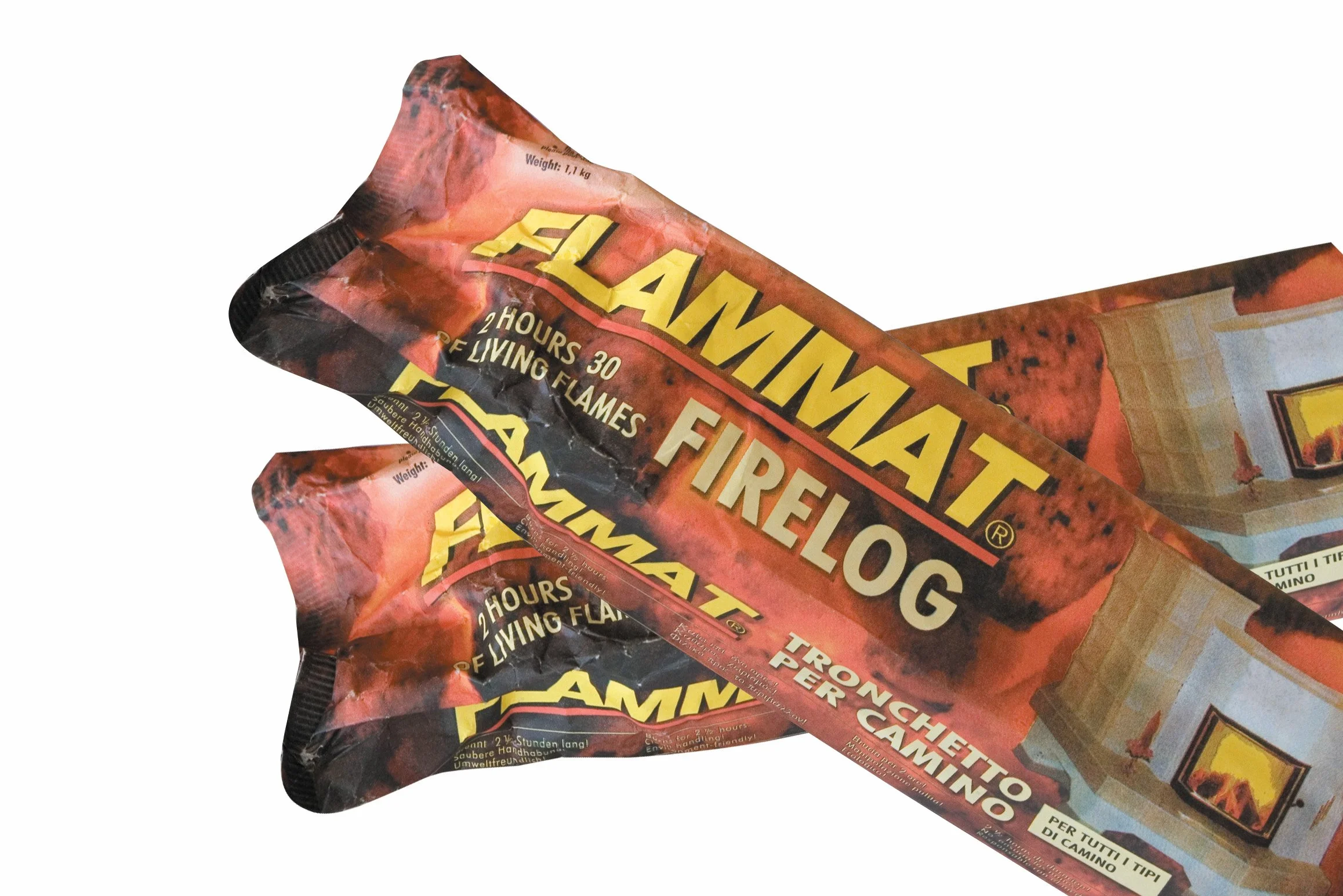 CEPPO FIRELOG TRONCHETTO PER CAMINO 1.10 KG